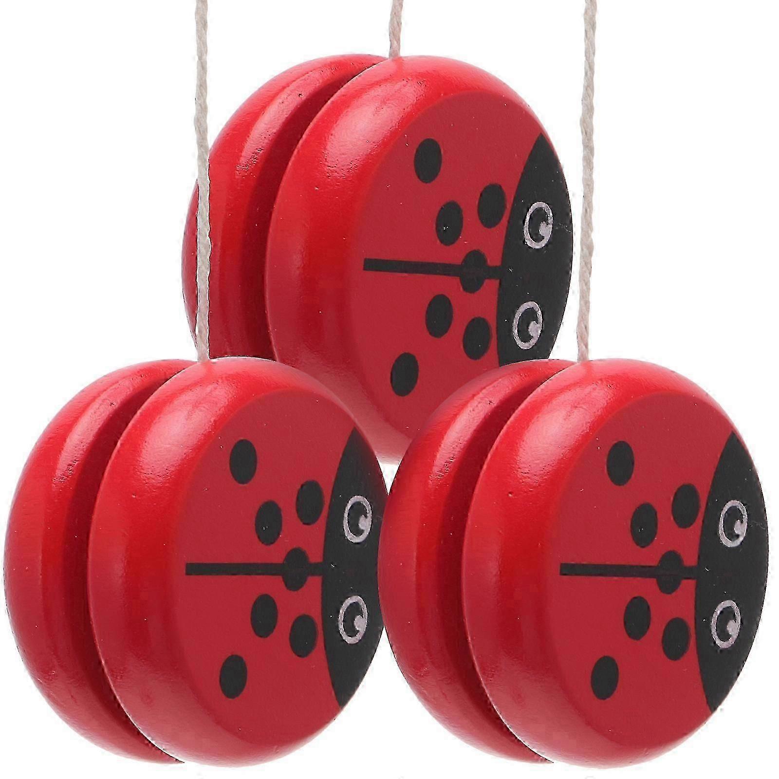 動物をテーマにした子供用格納式ヨーヨーボール 3 パックb