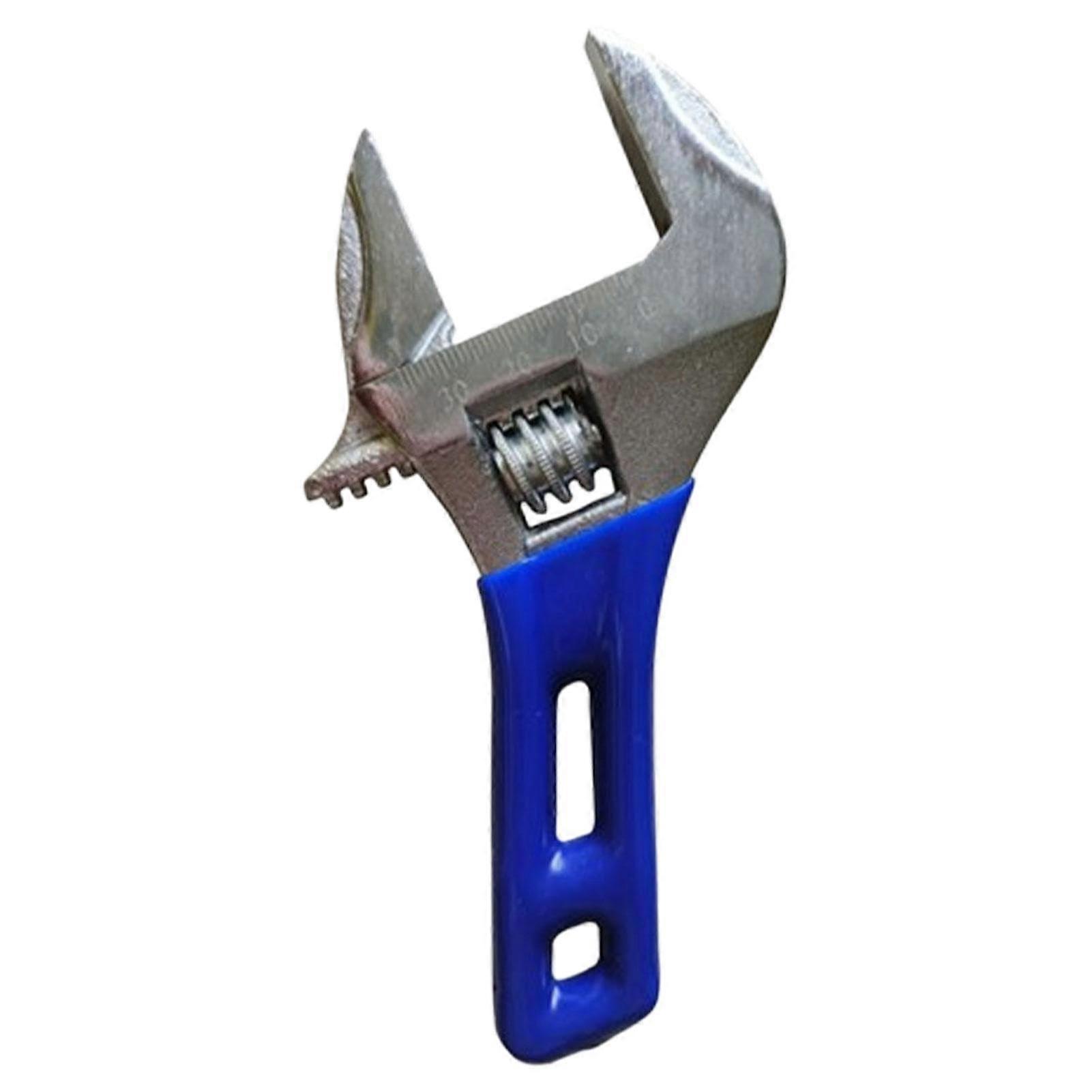 NonSlip Adjustable Wrench, Short Handle Ergonomic Wrench for Construction, Car, Home 150mm