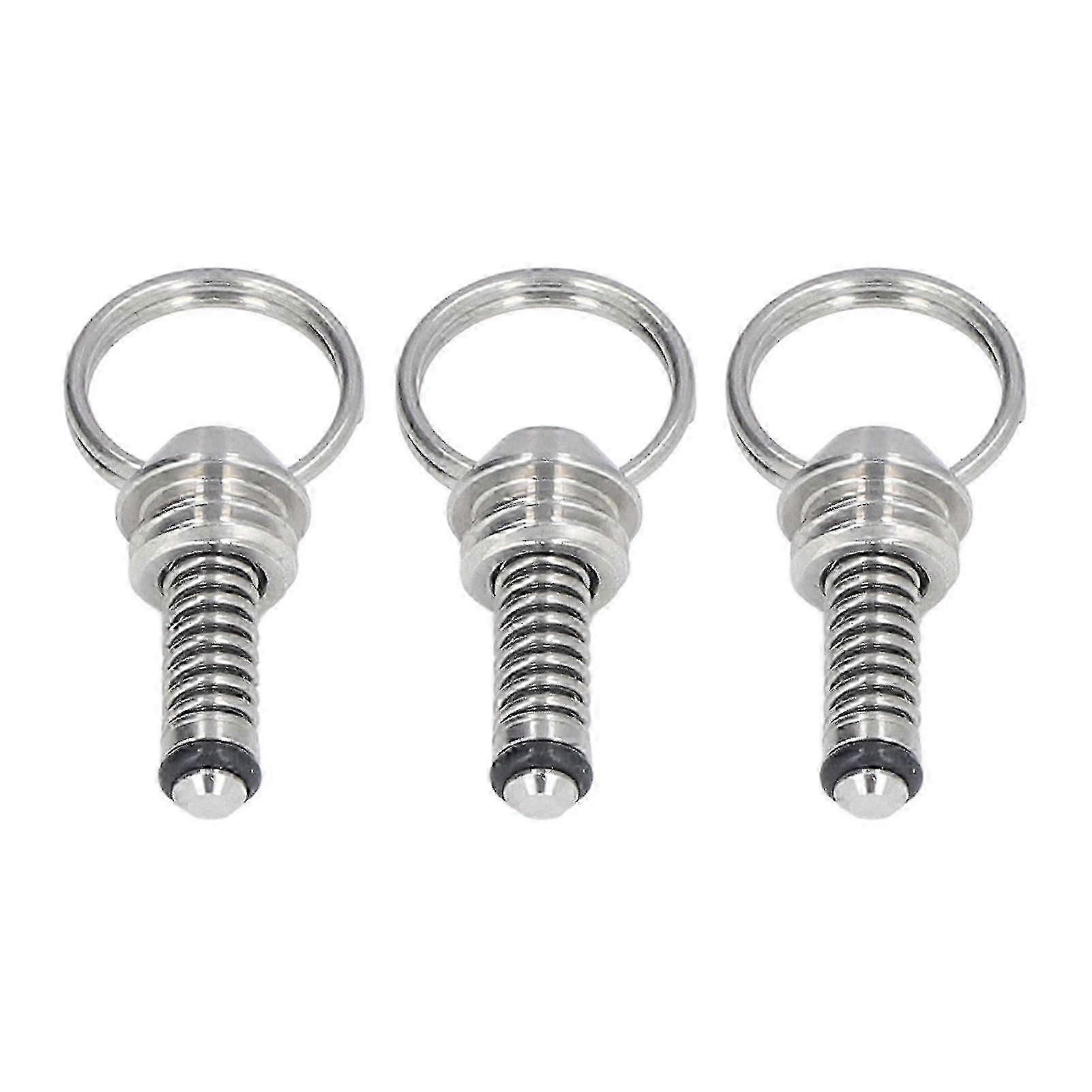 3PCS 304 Valvola di rilascio della pressione in acciaio inossidabile Sostituzione per valvola di sfiato del fusto di birra