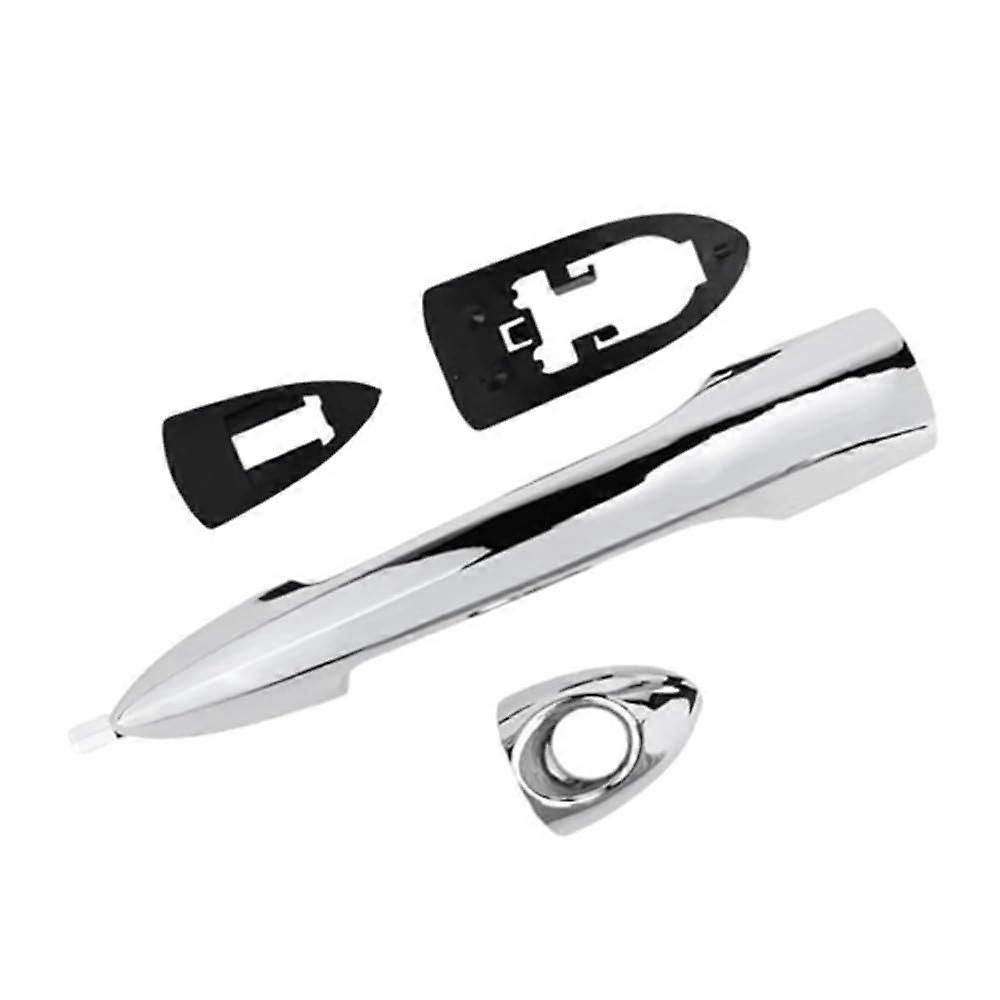 Chrome Front Left Car Door Handle ABS Material Exterior Door Handle Replacement For Alfa Romeo Mito 2008-2018