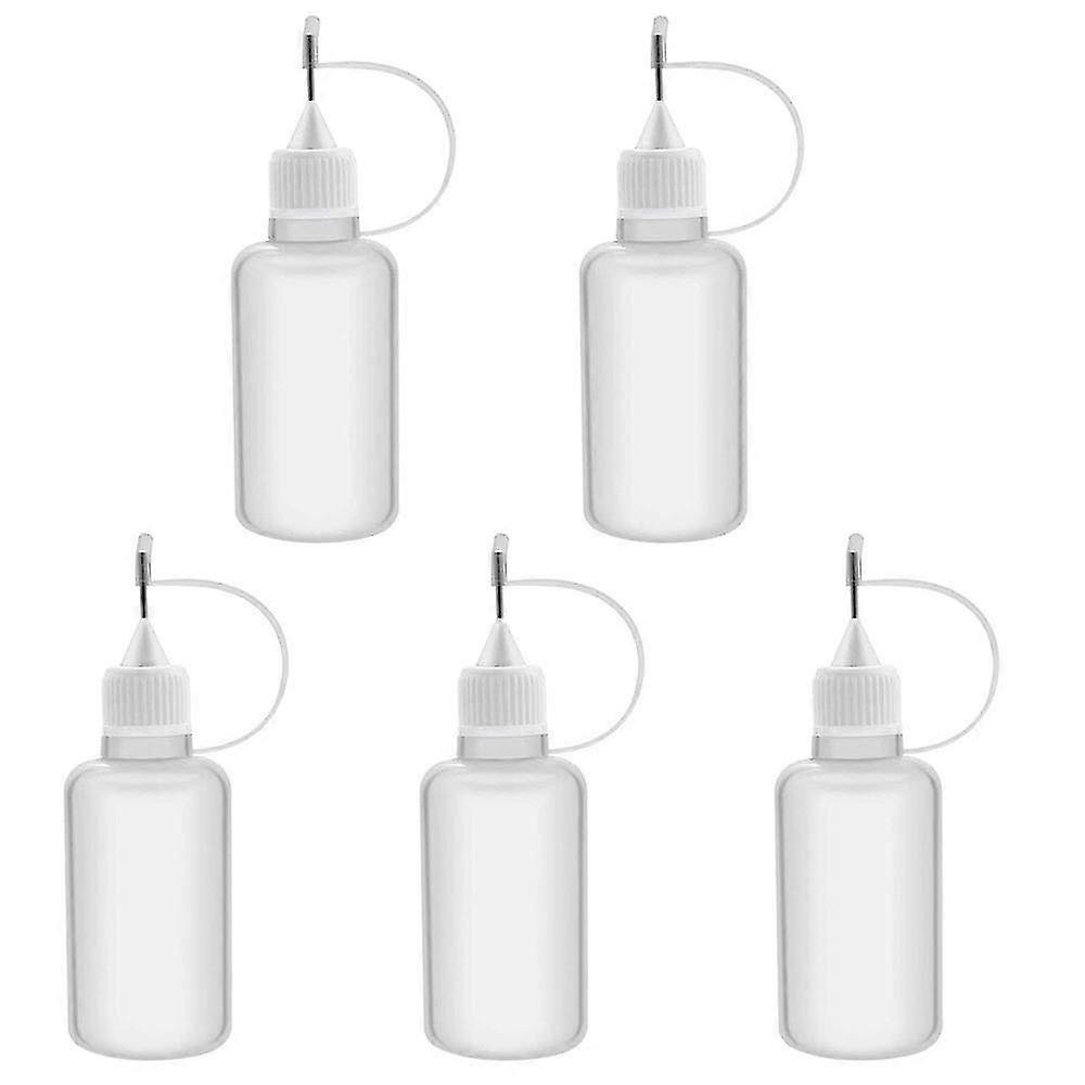 Needle Tip Bottles 5 Pcs 30ML/1OZ Squeeze Plastic Bottle Dispensing...