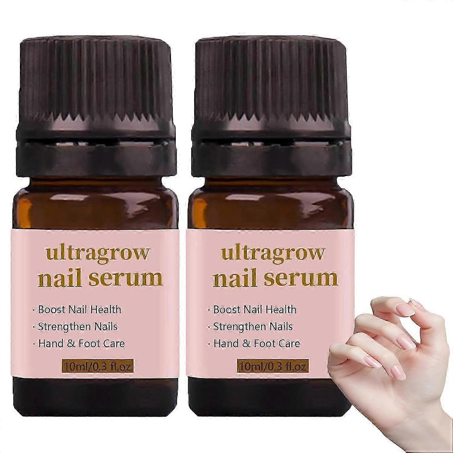 Advanced Nail Growth Accelerator Serum - Keratin & Biotin for Strong, Healthy Nails | 10ml Vegan Formula