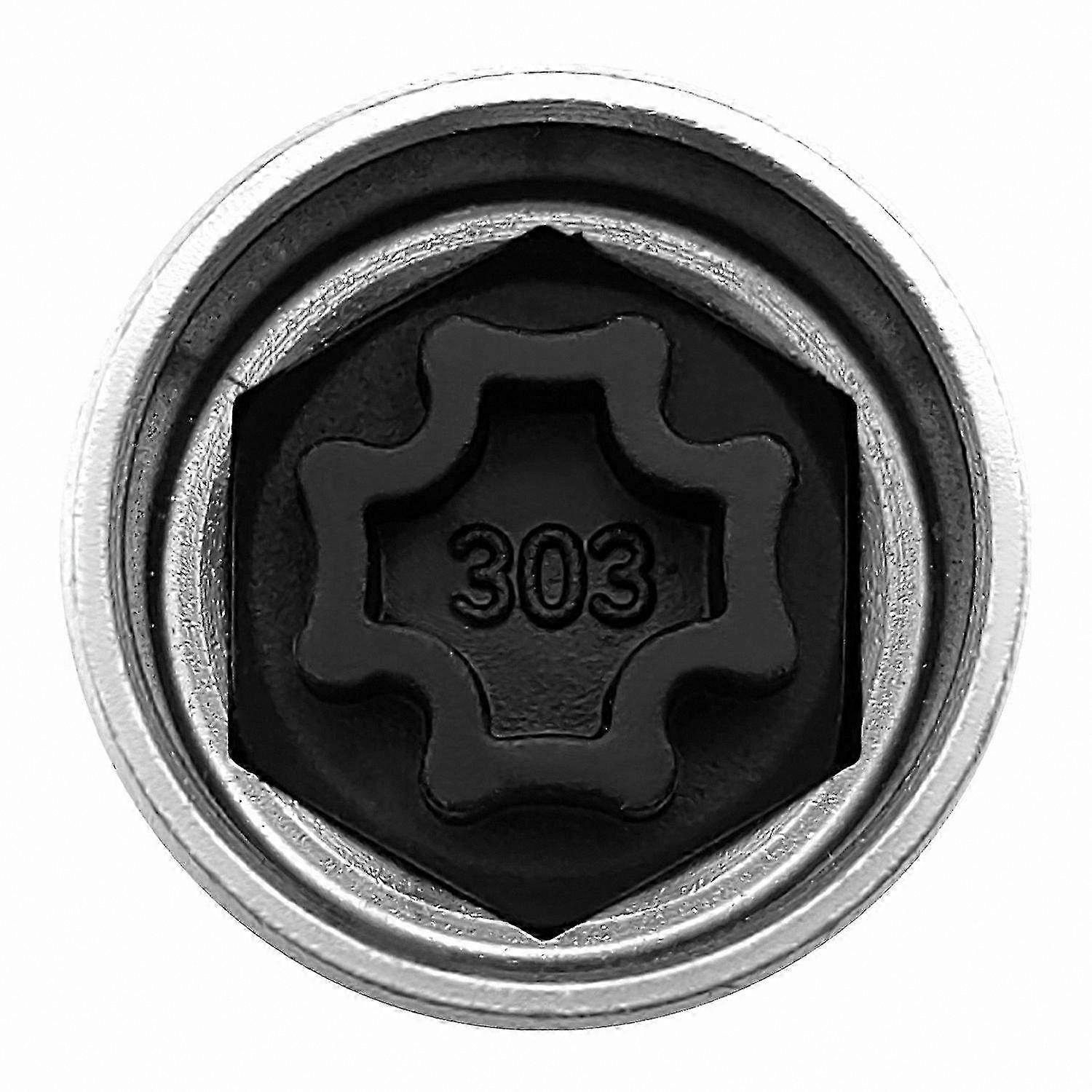 Anti-Theft Wheel Nut Key for 303 Security Socket Wrench Replacement Tool