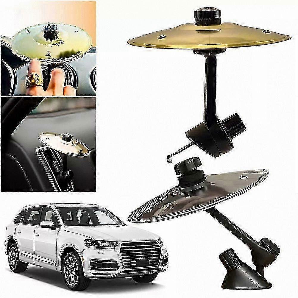 Funny Car Crash Cymbal - Drum Vent Accessory for Vehicles