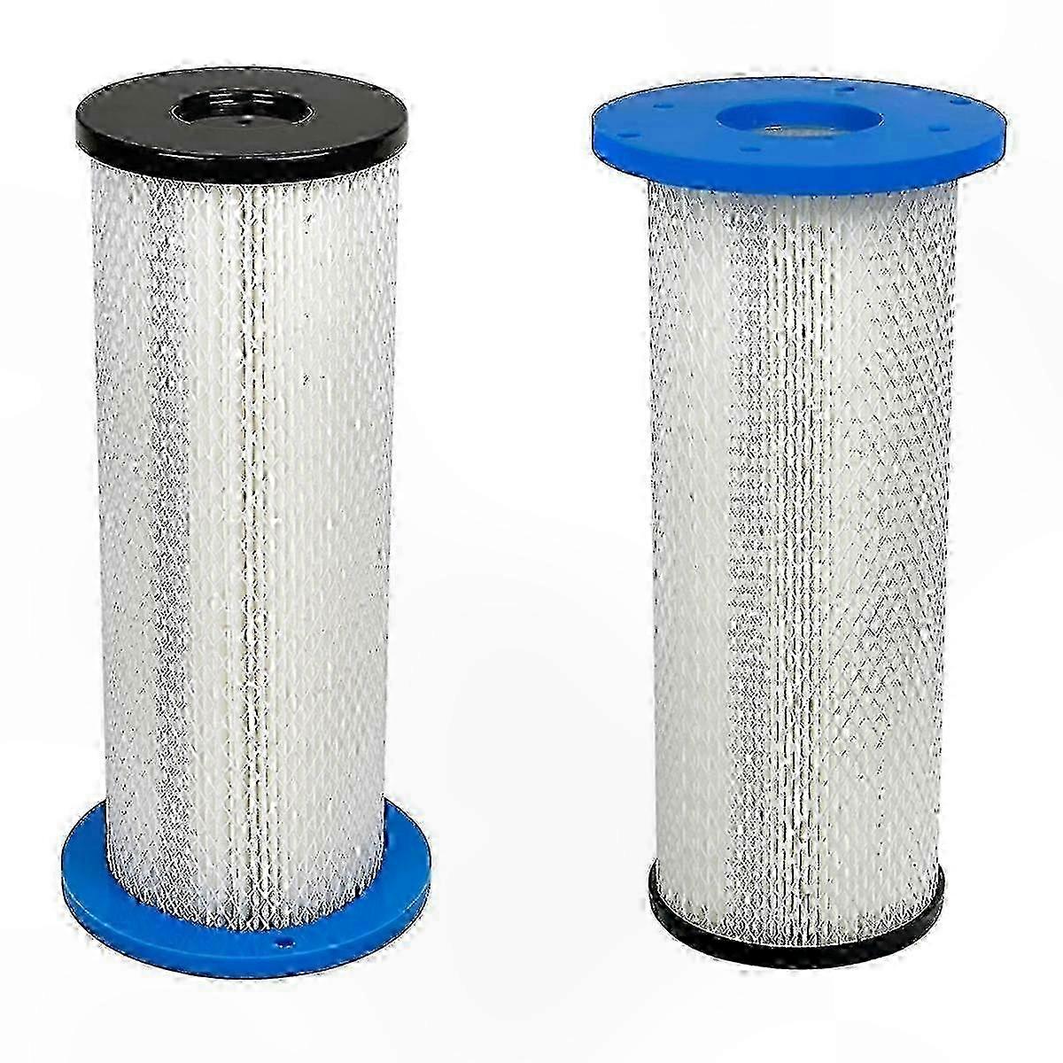 2-Pack HEPA Vacuum Filters for Dust Extractor Models S13 S36 S1400 DCS 70 Replacement Parts