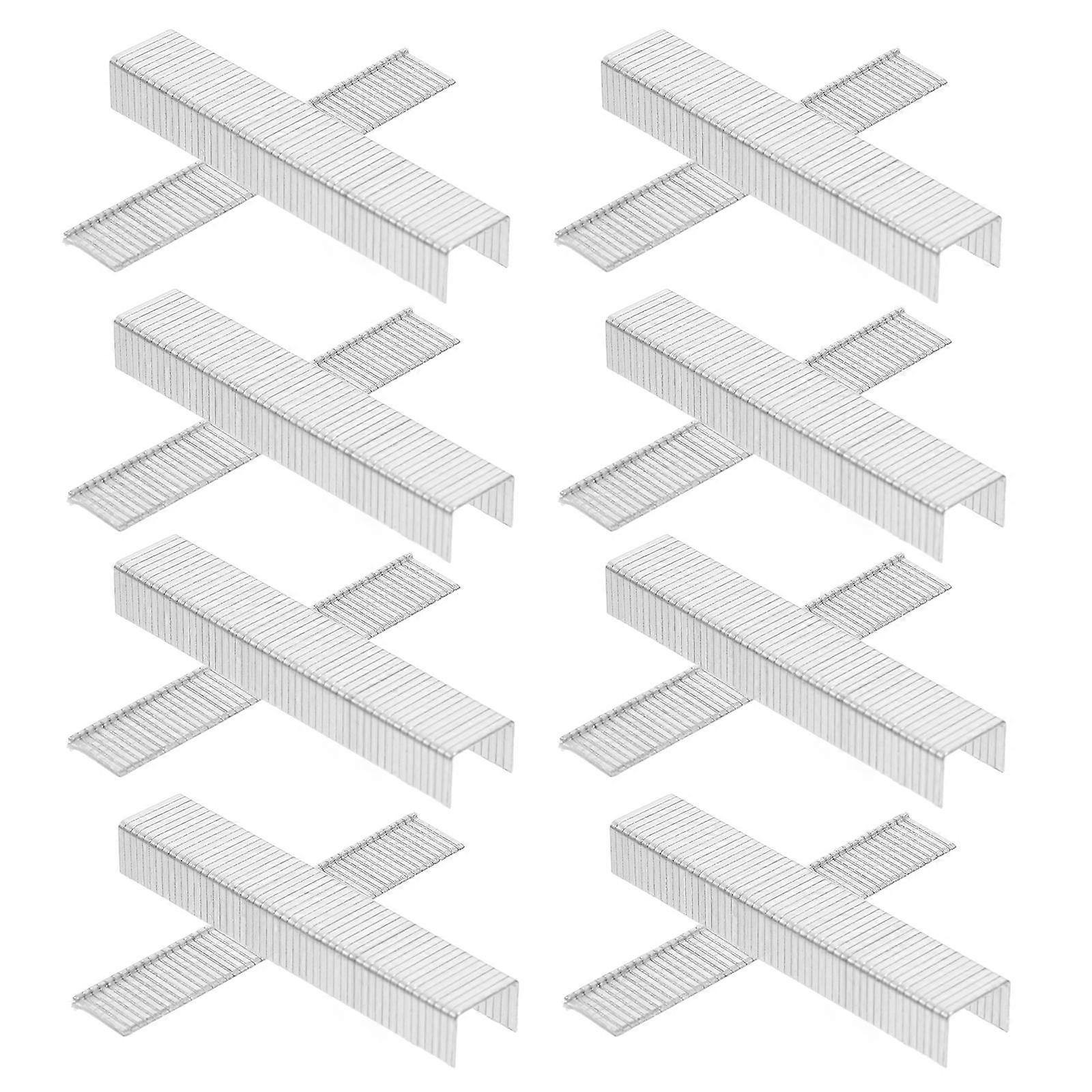 Durable Silver Iron Stapler Staples for DIY Projects and Advertising with 2000 Count
