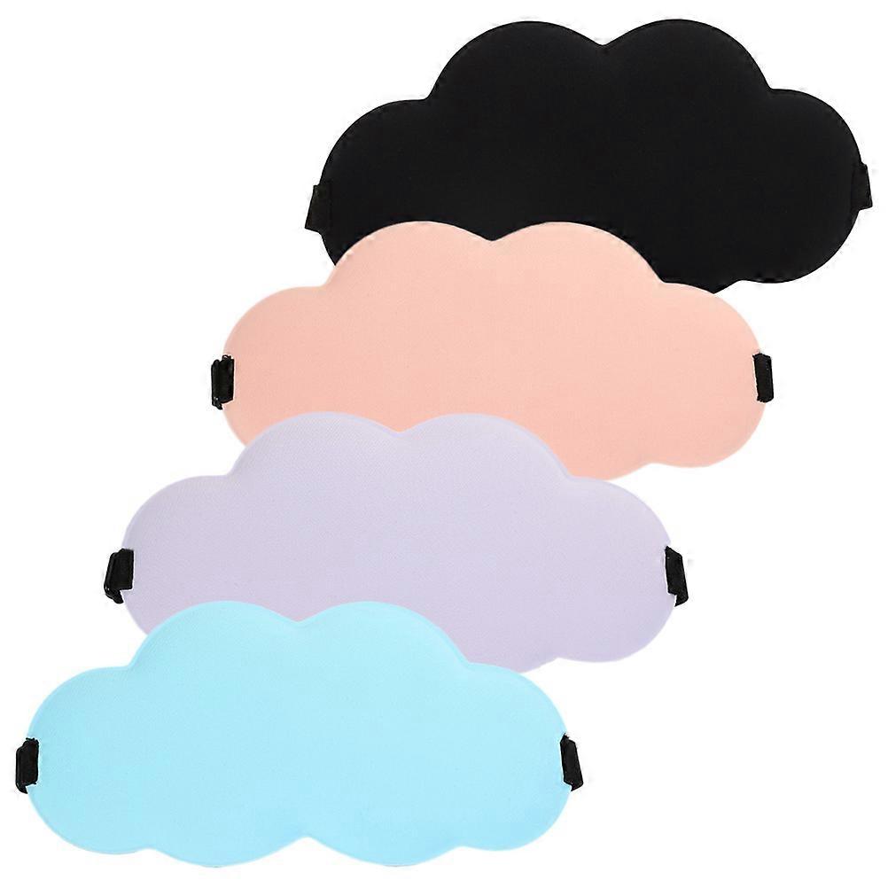 Soft Blindfold Eye Covers Practical And Simple Design 30x10cm 4Pcs