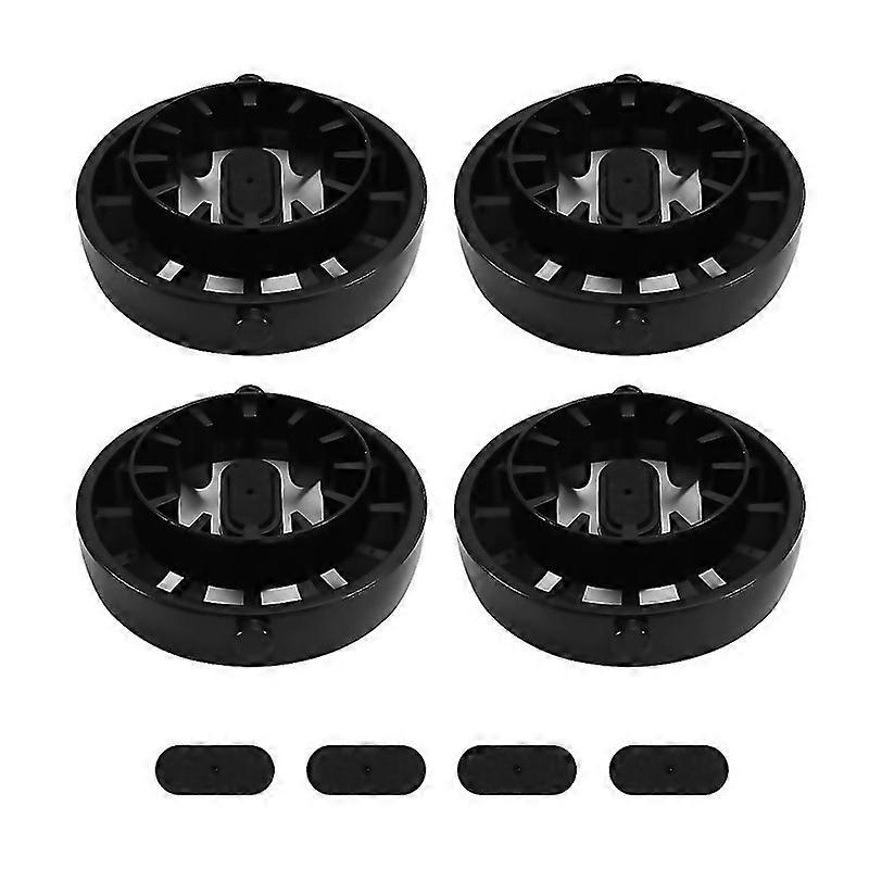 För 1set4pcs Bil Luftkonditionering Luftutlopp Modifieringsdelar För Smart 453 Fortwo Black