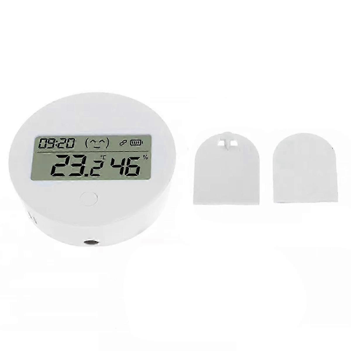 Smart Temperature and Humidity Monitor with LCD Screen Display and Voice Assistant Function