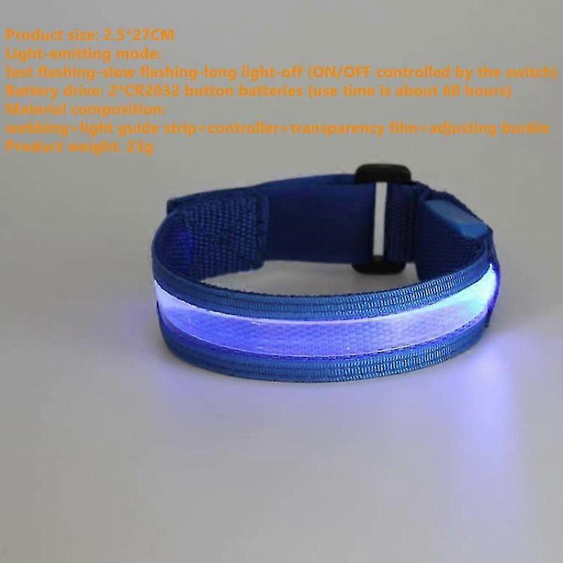Shoe clip light night safety warning LED strong light shoe clip running cycling bicycle