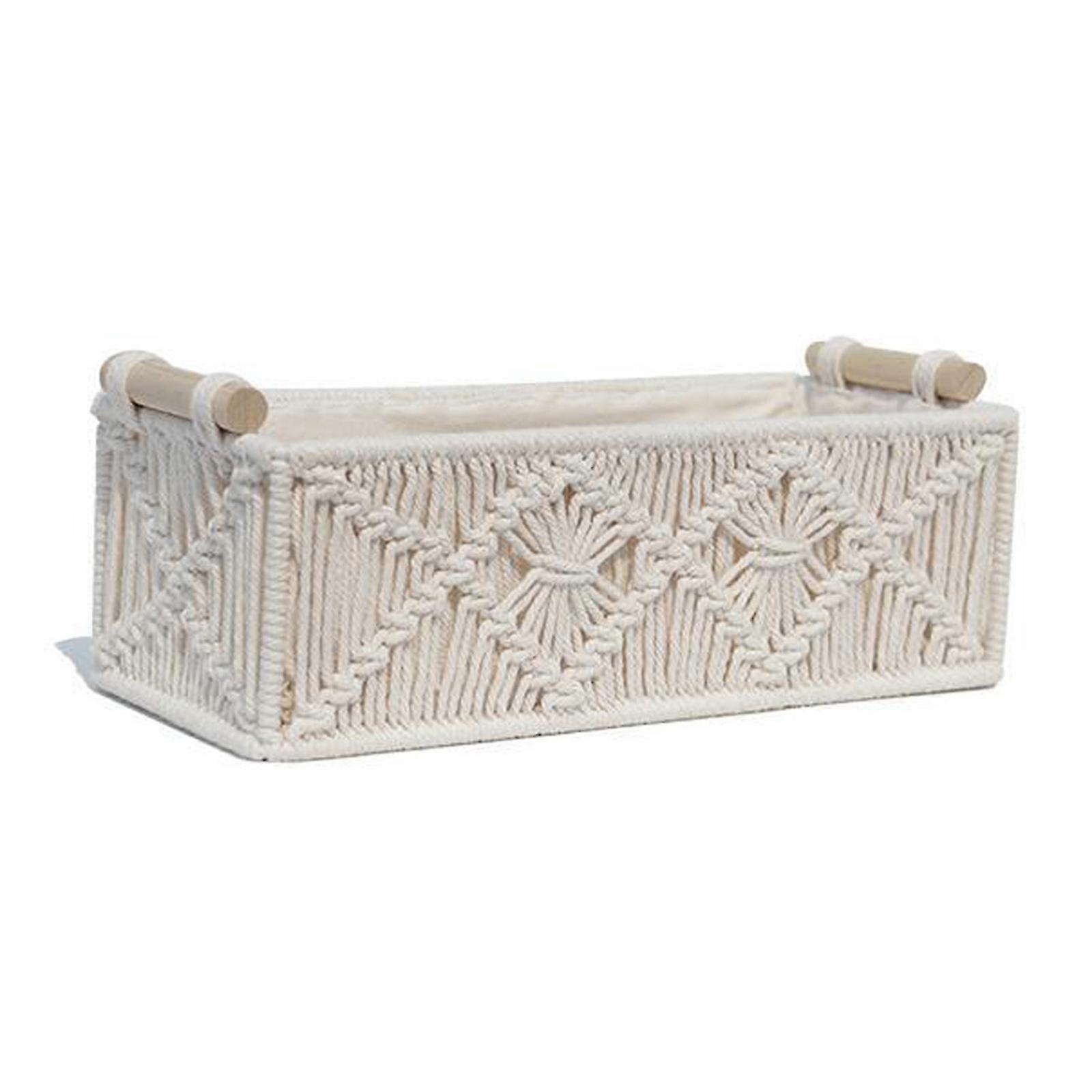 Handmade Decorative Basket for Countertop or Shelf Storage 2025