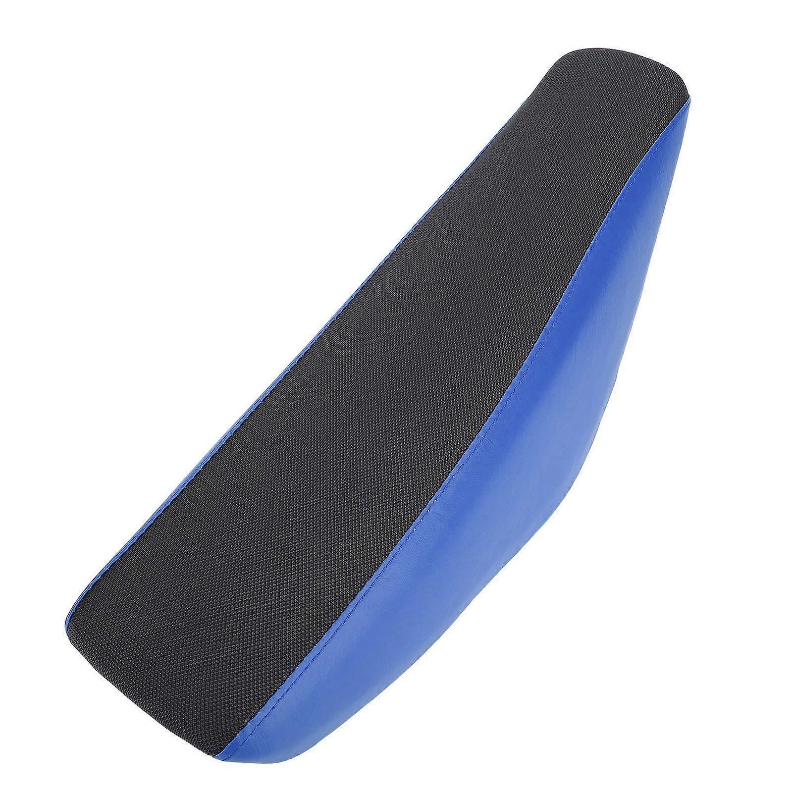 Motorcycle Flat Tall Foam Seat Stable Fixation Breathable Shock Absorption for CRF50 50cc 90cc 110cc 125cc 150cc 160cc Pit Dirt Bike Blue
