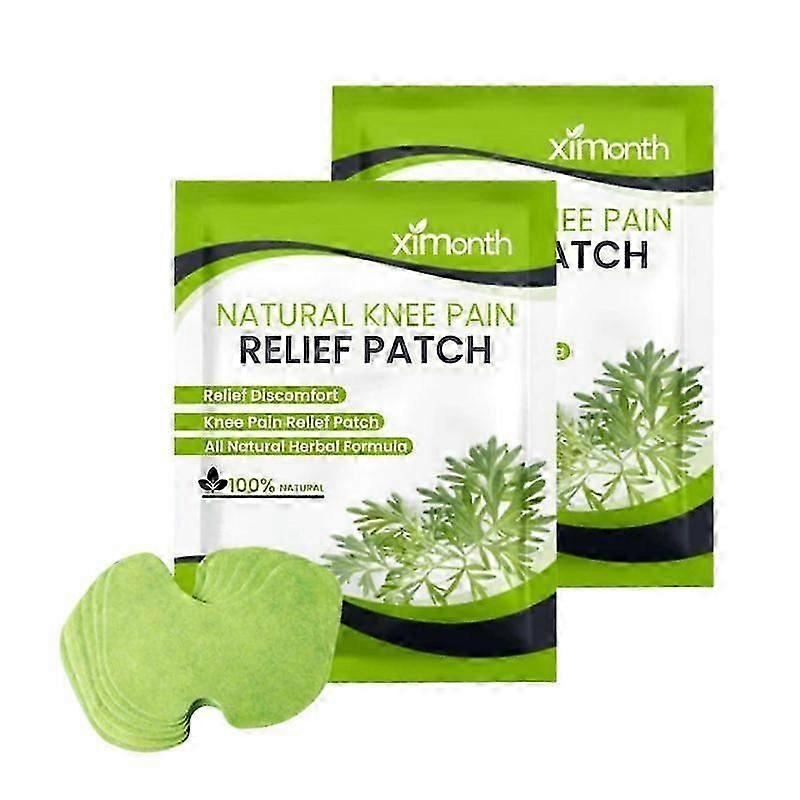 2X Herbal Plaster Patches for Knee Pain and Joint Ache Relief, Effective for UK Users