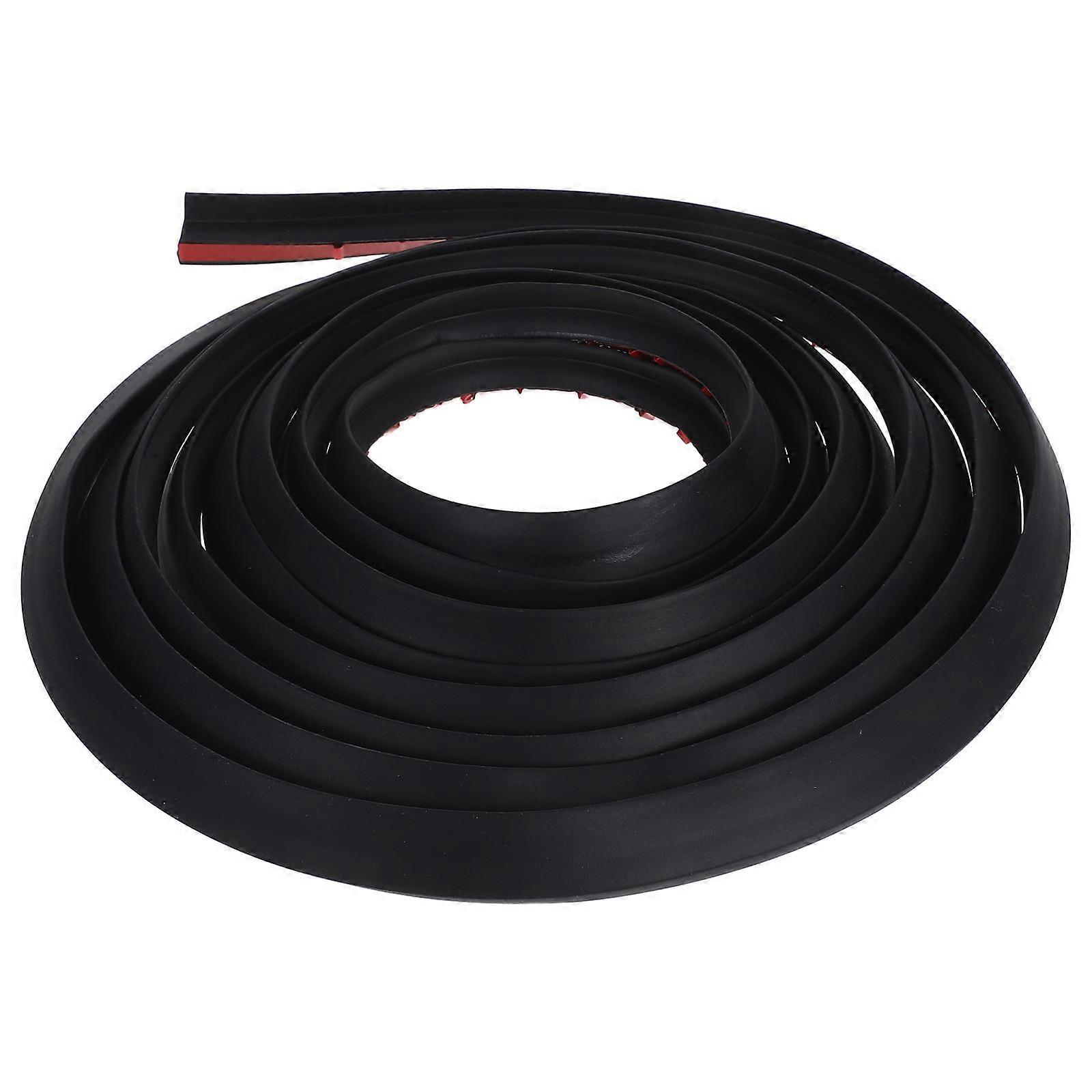 Automotive Wiring Sleeve 1 Set Sleek Black Rubber Car Cable Wire Hider For Easy Installation And Hidden Wiring Solutions