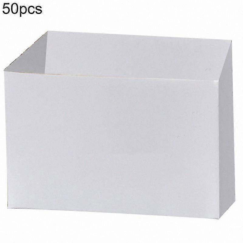 50-Pack Biodegradable Paper Boxes for Sandwiches, Chocolates, and Food Takeout, Anti-Deformation Design for DIY Packaging Solutions