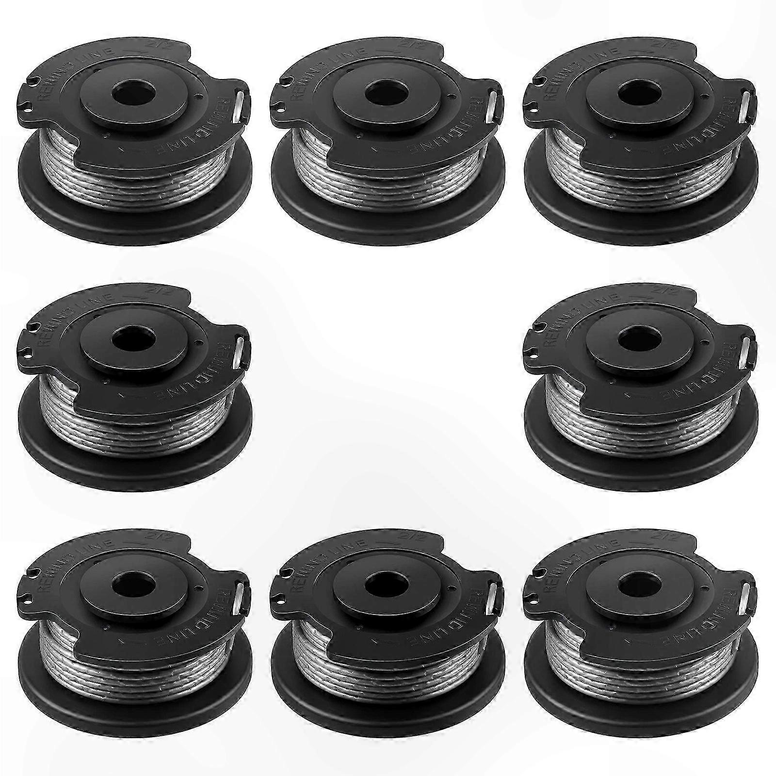 8-Pack Trimmer Line for Grass Trimmer Spool String, Compatible with 23, 26, 18, 18-230 Models