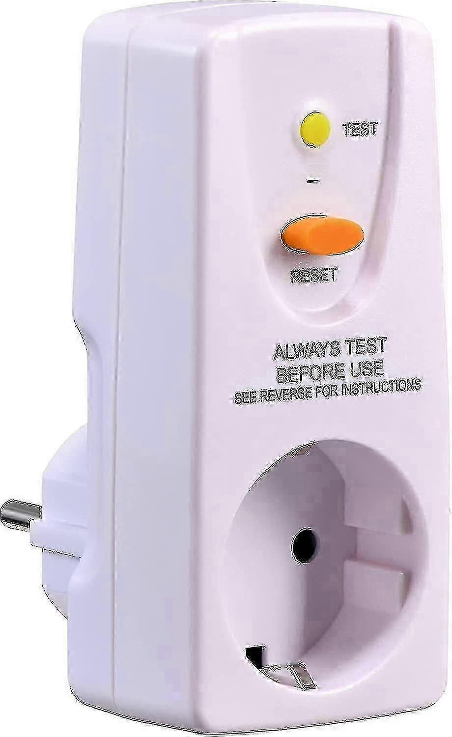 2023 FI Intermediate Socket Protection Against Electric Shock 16A 220-250V 10mA Safety Power Outlet for Home and Office Use