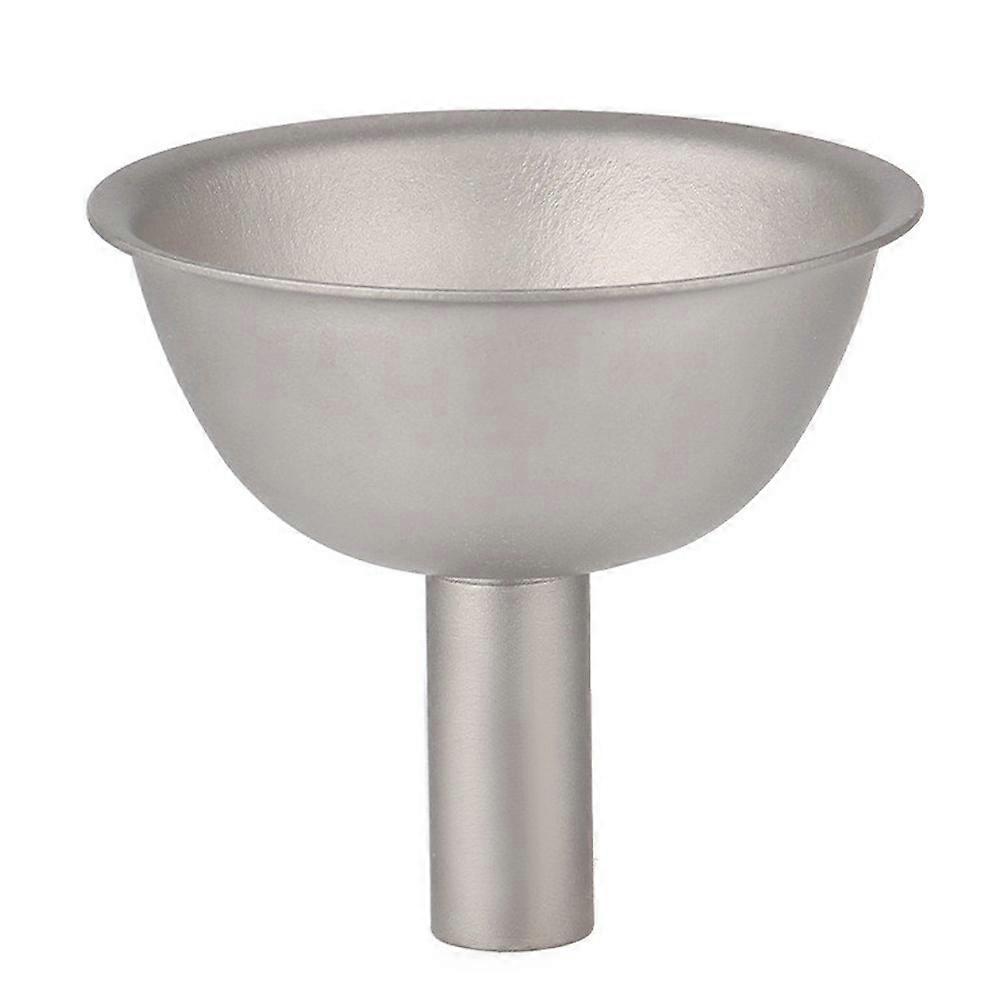 Silver Liquor Funnel Titanium Funnel for Transferring Tool Household Use