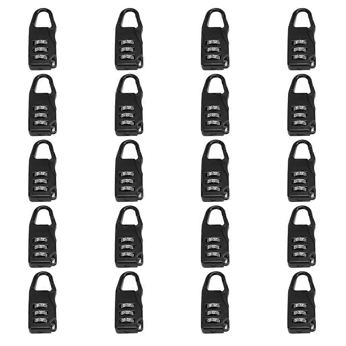 Alloy Safe Combination Code Number Lock Padlock for Bag Suitcase