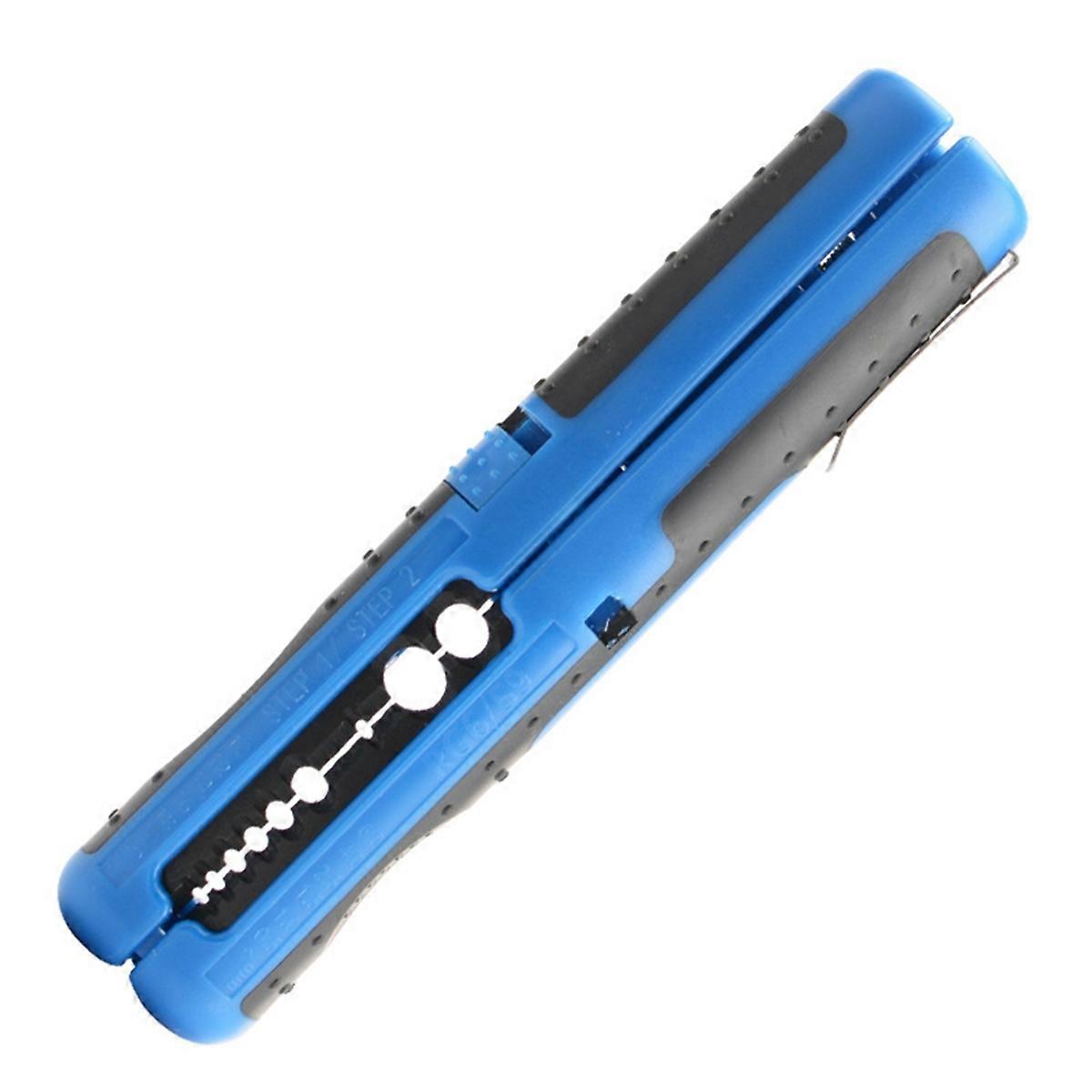 1PCS Wire Stripper Multi-function Portable Stripper,10-20AWG,Blue