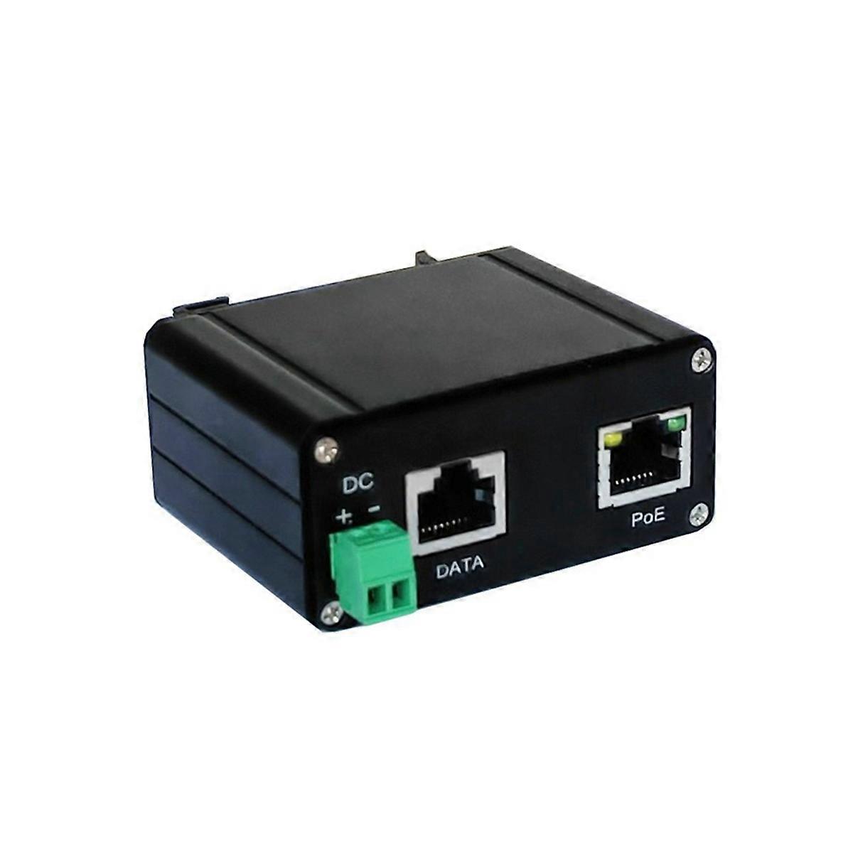 35W 2.5Gbps Industrial POE Injector 12-60Vdc Input 55V 0.6A Output Passive Power over Ethernet for