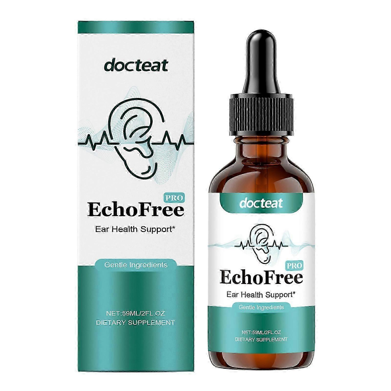 Tinnitus Relief Drops Echofree Ear Health Support Drops