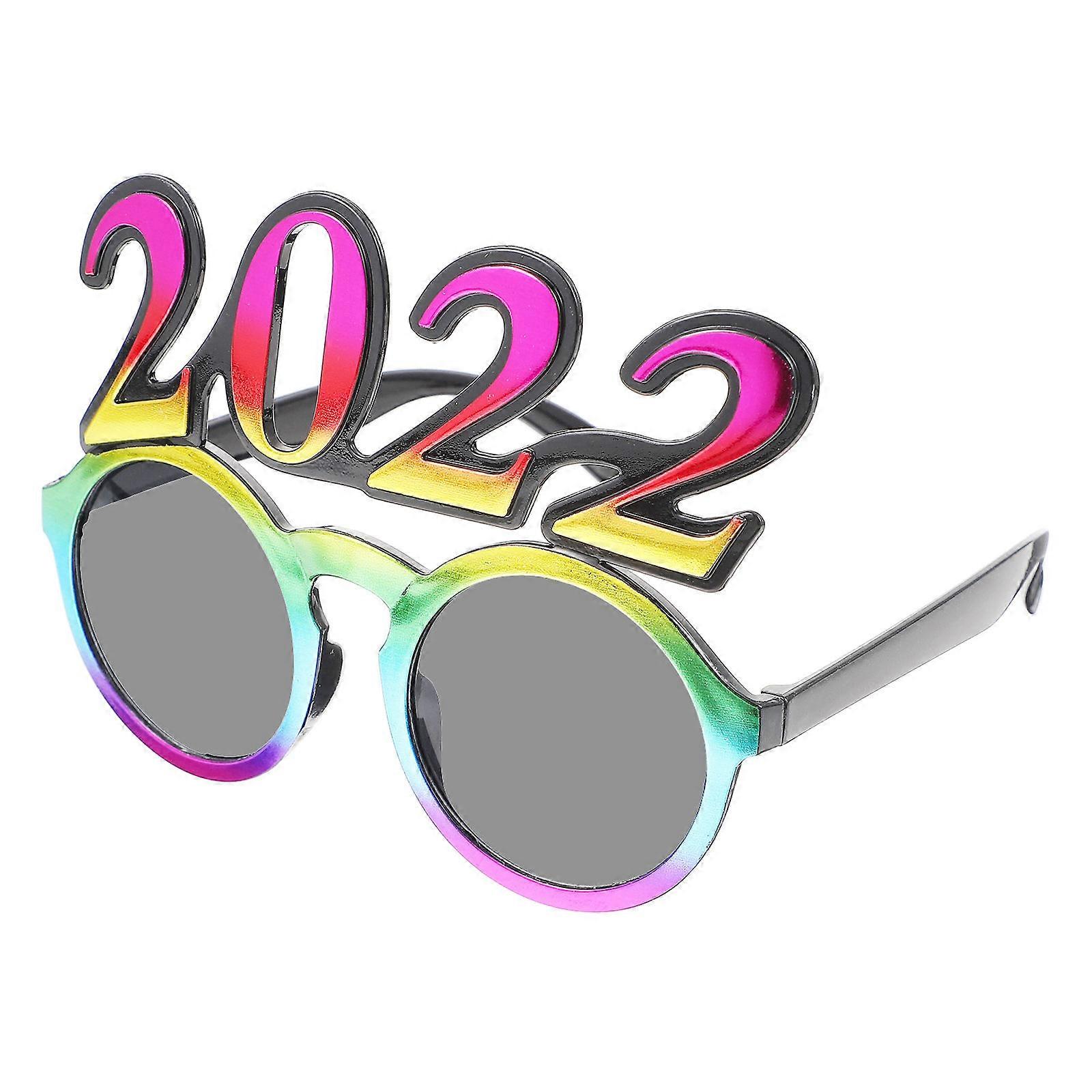 Party Eyeglasses Frames for Decor 1Pcs Multi Color Pc Number Design