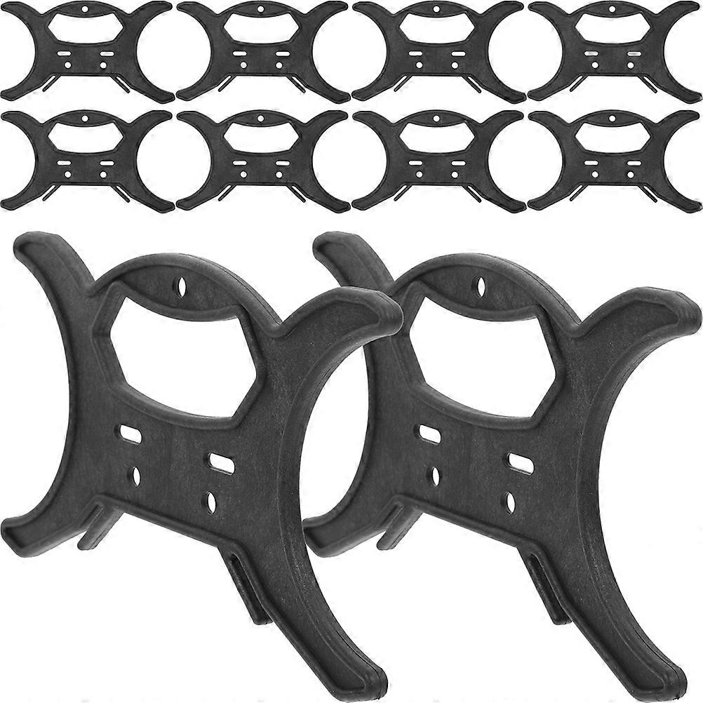 Light Cord Organizer for Cable Management 40Pcs Black Holders