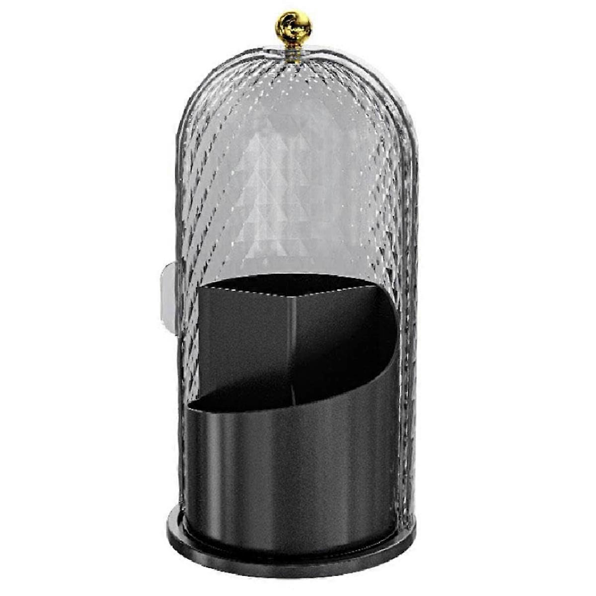 Transparent Dustproof Cosmetic Storage Box for Makeup Brushes A