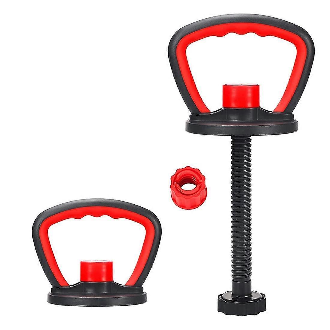 Adjustable Kettlebell Grip Handle For Plates And Weights Multifunctional Dumbbell For Gym Fitness