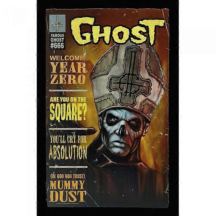 Ghost Magazine Textile Poster