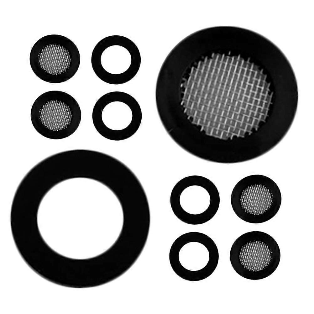 Garden Hose Filter Silicone Washer Hose Coupling Filter 30Pcs Set