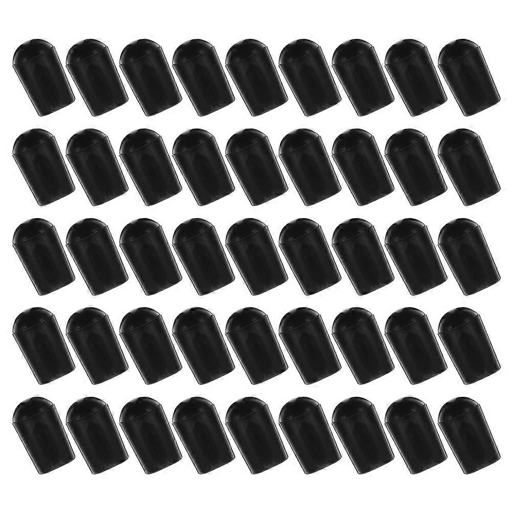 200 Pcs PVC Rubber Tips For Hanging Hooks End Caps Designed For General Household Users Providing Durability And Anti-scratch Protection