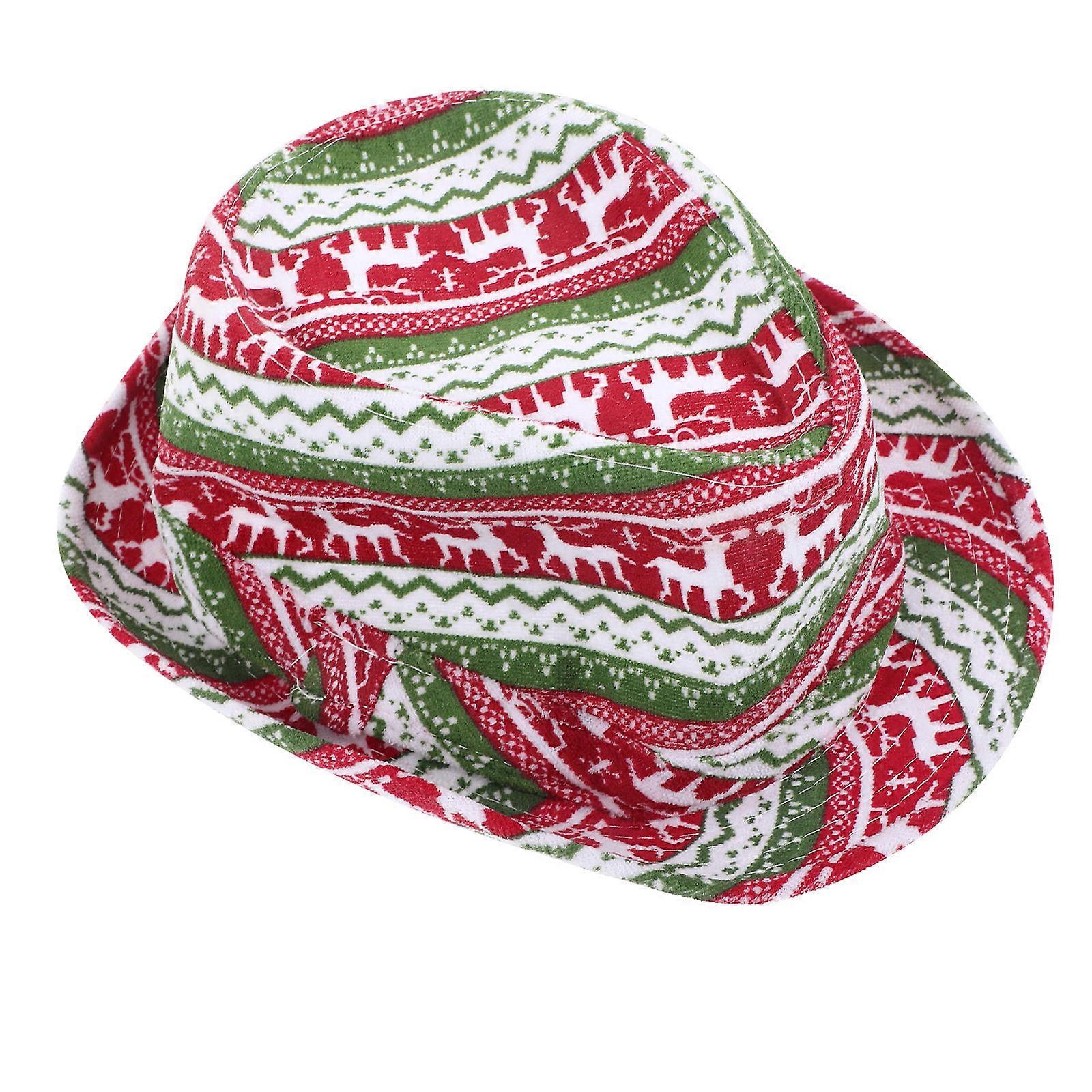 Xmas Carnival Cap Set For Partygoers Perfect For Winter Holiday Events And Cosplay Warmth 3Pcs