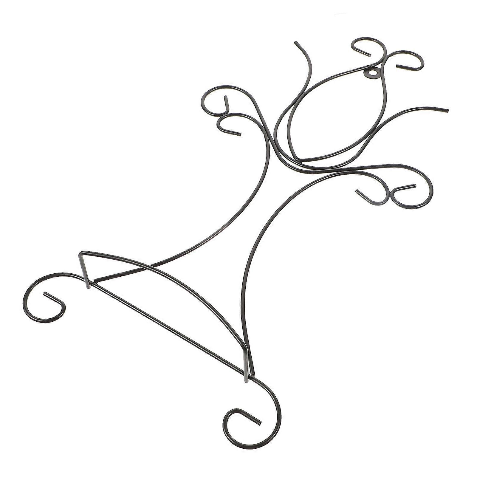 Wall Hanging Display Stand Iron Plate Display Holder 2Pcs