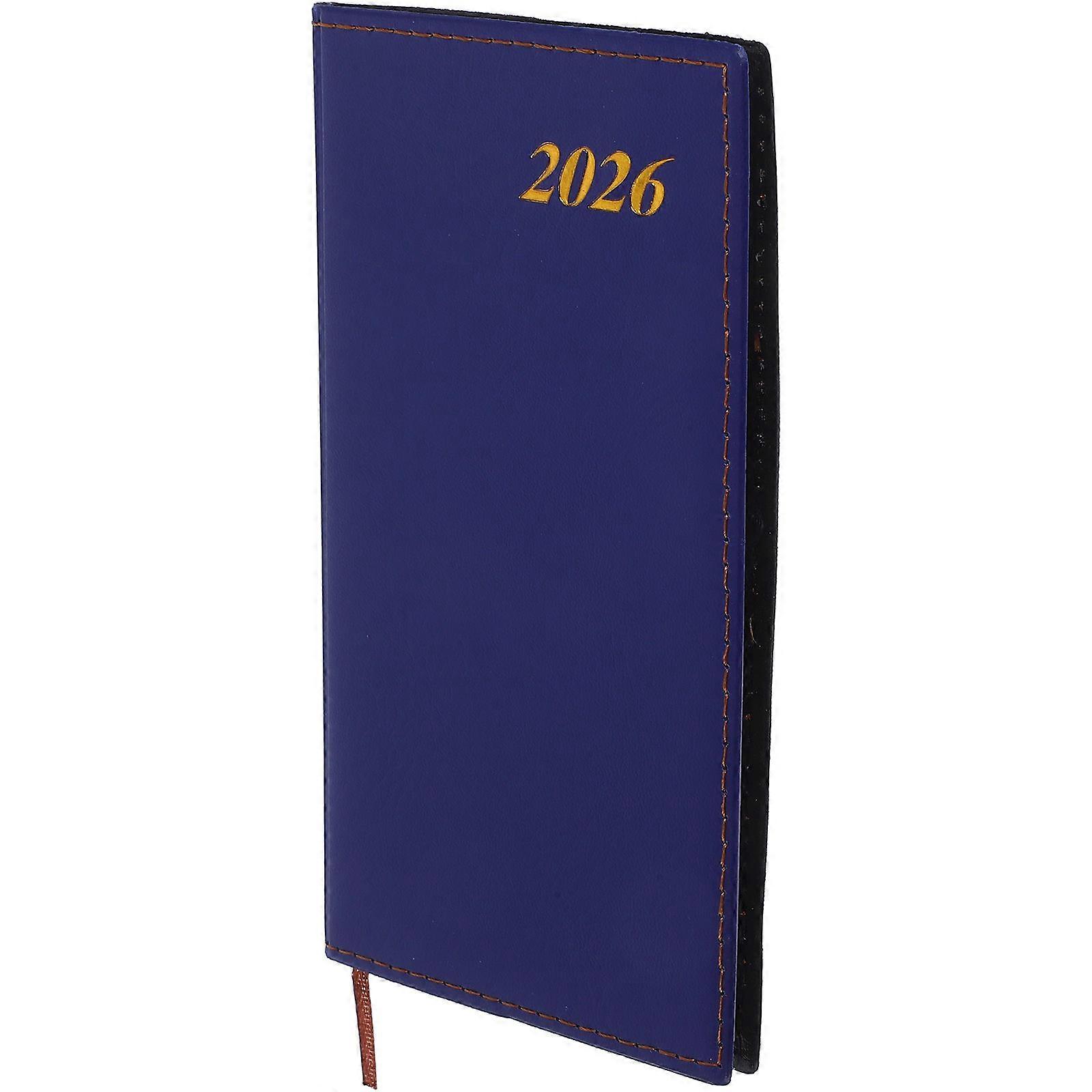 Daily Weekly Planner Notebook for Work and Study 2Pcs in Blue