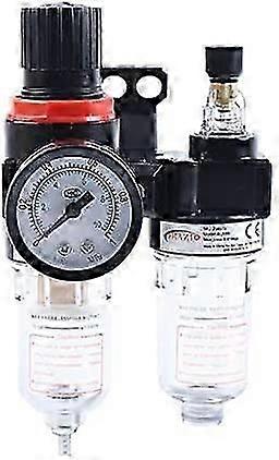 וסת מסנן מדחס אוויר 1/4 אינץ', מלכודת לחות מים מפריד שמן סיכה הסרת לחות לאקדחי ספריי צבע וכלי אוויר פנאומטיים 214172