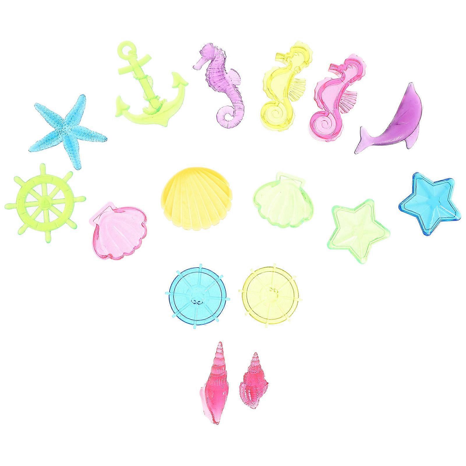 Educational Plaything Diving Pool Toys for Kids Use 16Pcs Set