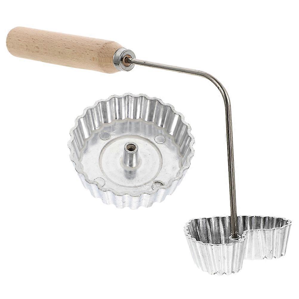 5 Sets Assorted Color Oil Frying Kitchen Molds For Home Cooking Gift Giving Round Shape Deep Fried Snack Making Tools