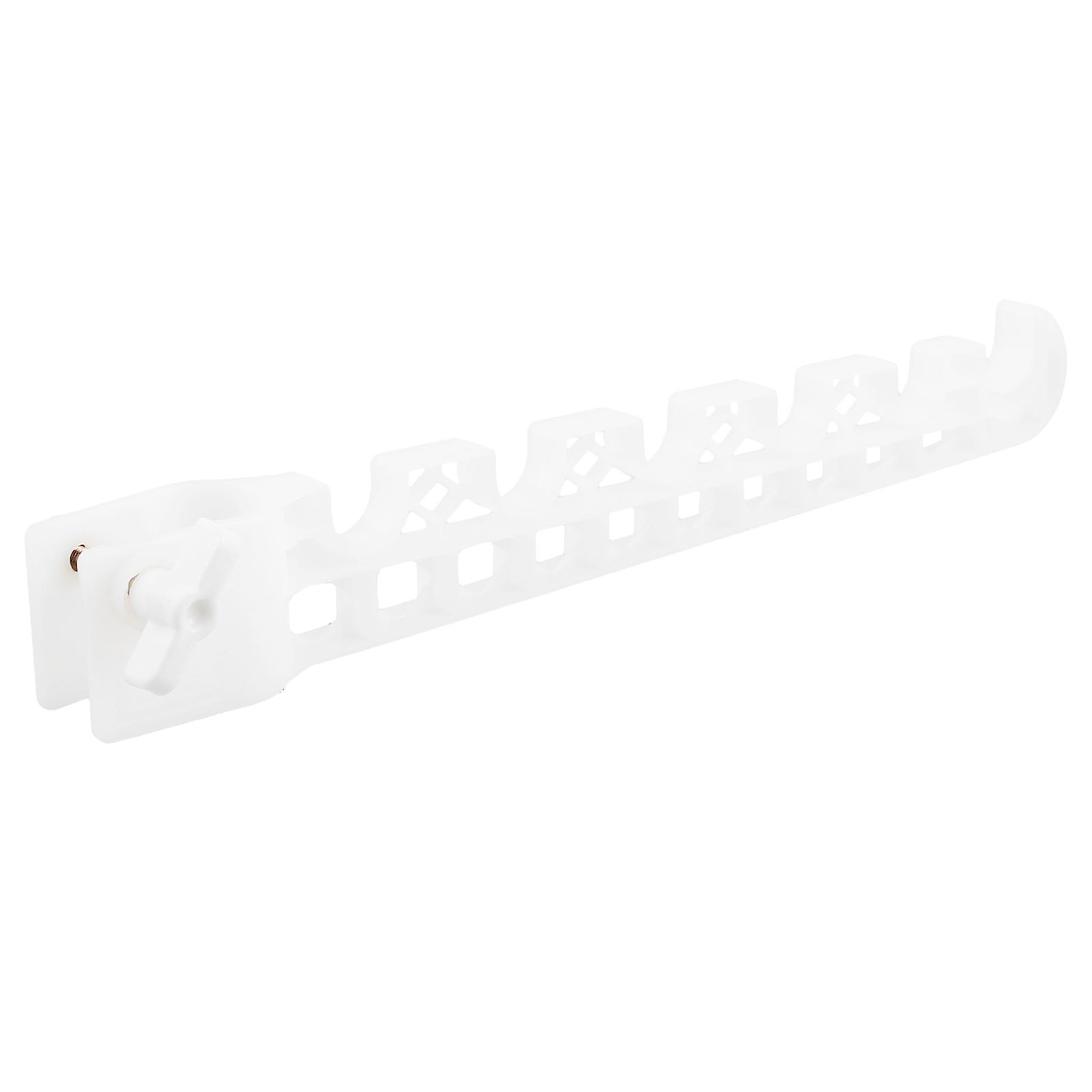 Foldable Laundry Hanging Rack 5Pcs Plastic Drying Rack For Apartment Use Freestanding Design Space Saving Solution