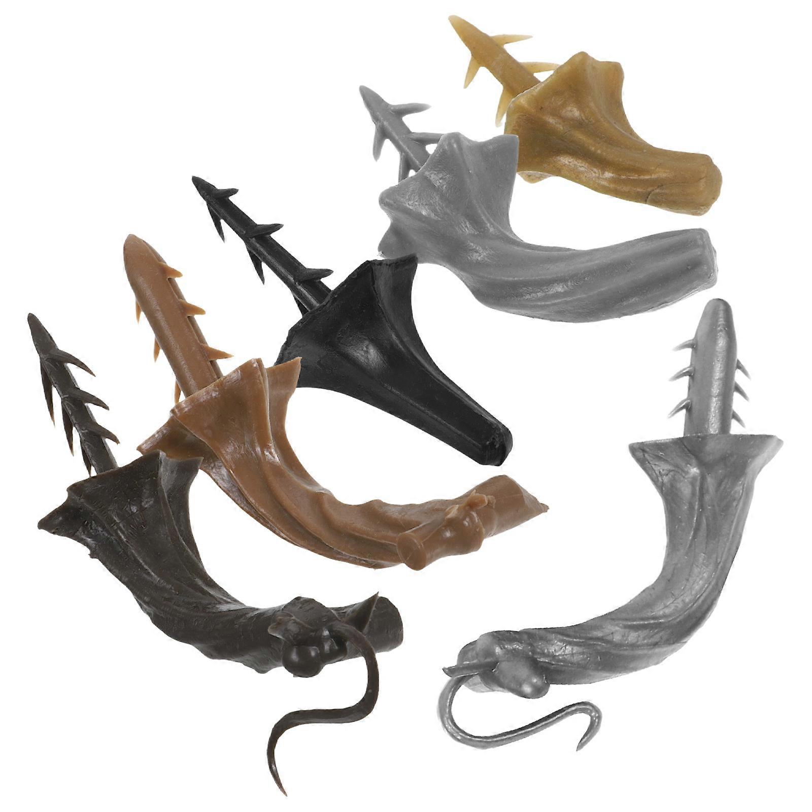 Fake Pumpkin Handle 8Pcs Plastic Craft for Halloween and Thanksgiving Enhancing Festive Atmosphere in Seasonal Decor