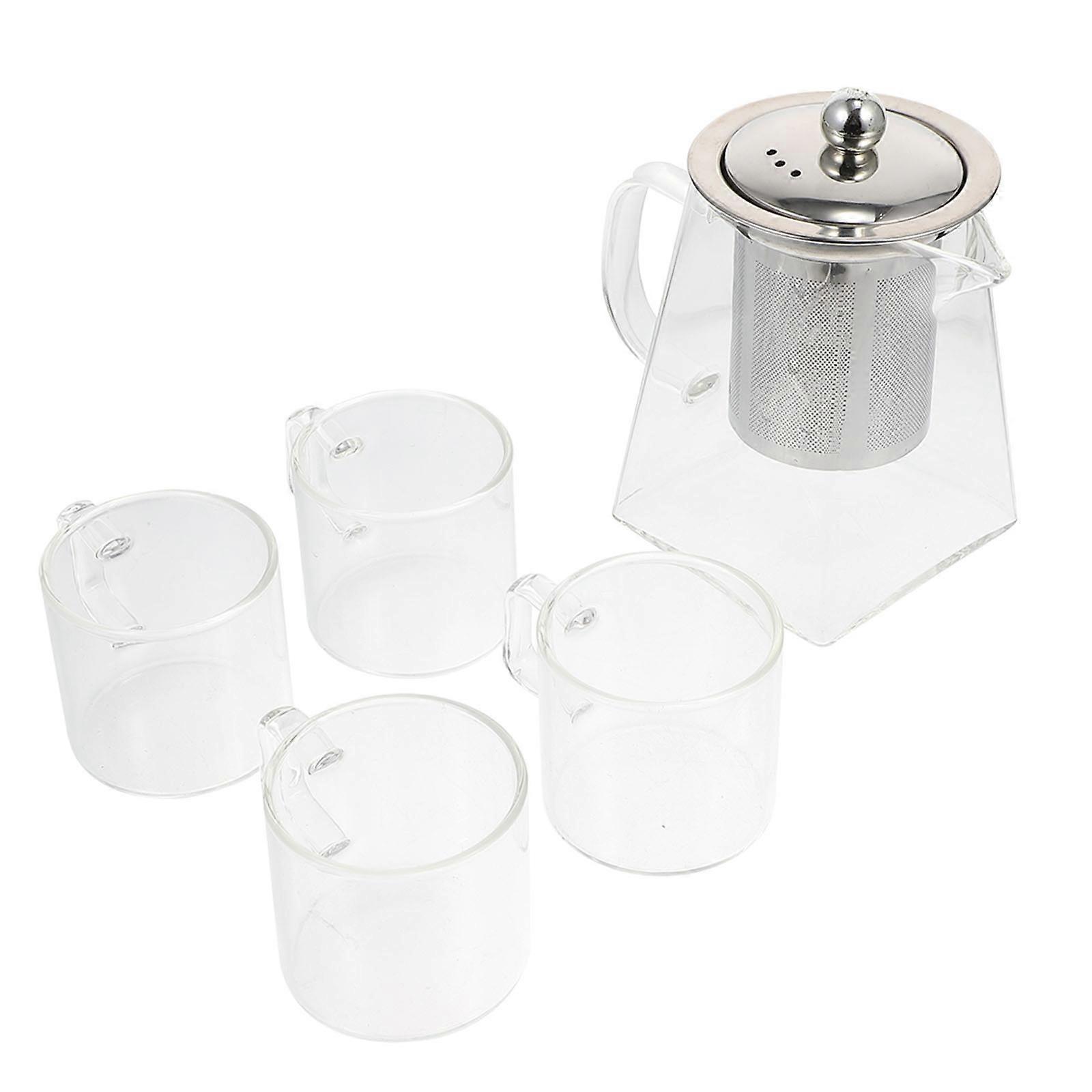 Assorted Color Heat-resistant Tea Kettle For Enjoying Tea With Friends Perfect For Home Office And Leisure 2Pcs