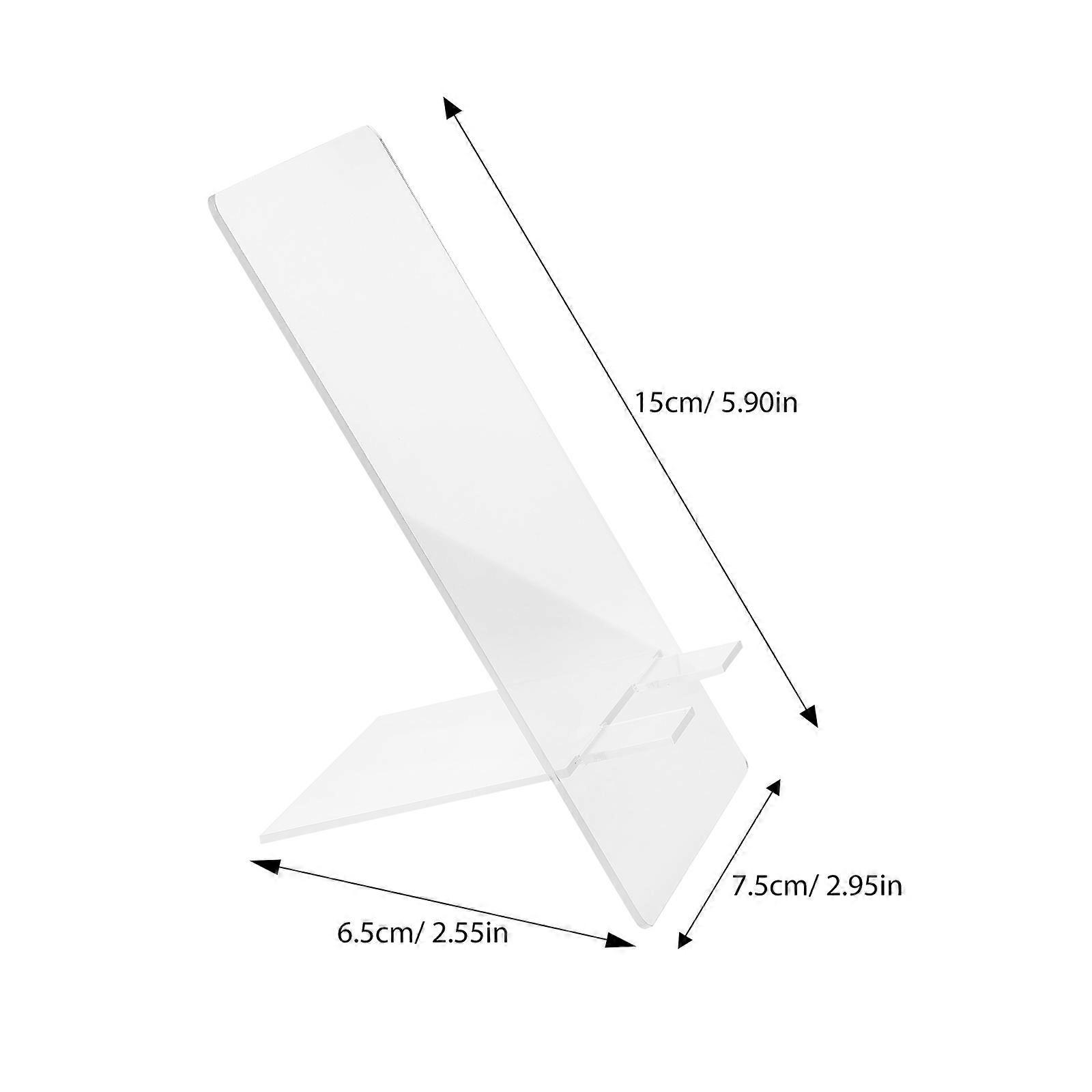 4Pcs Acrylic Memo Boards for Home Use Transparent Desktop Message Boards