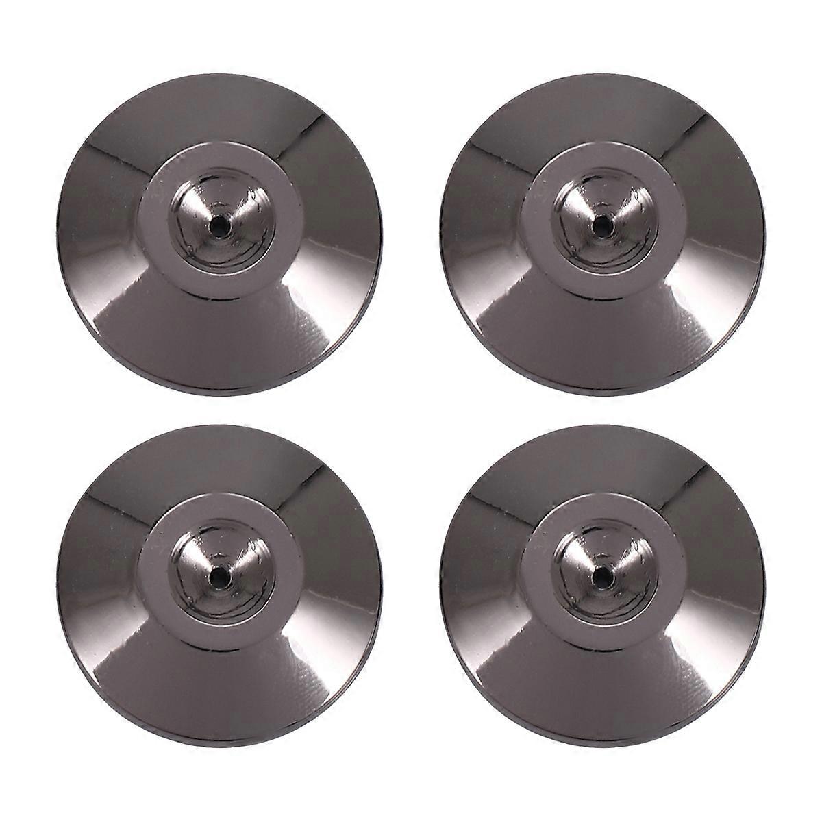 4 Pcs Speaker Pure Copper Spikes Pads(Black)