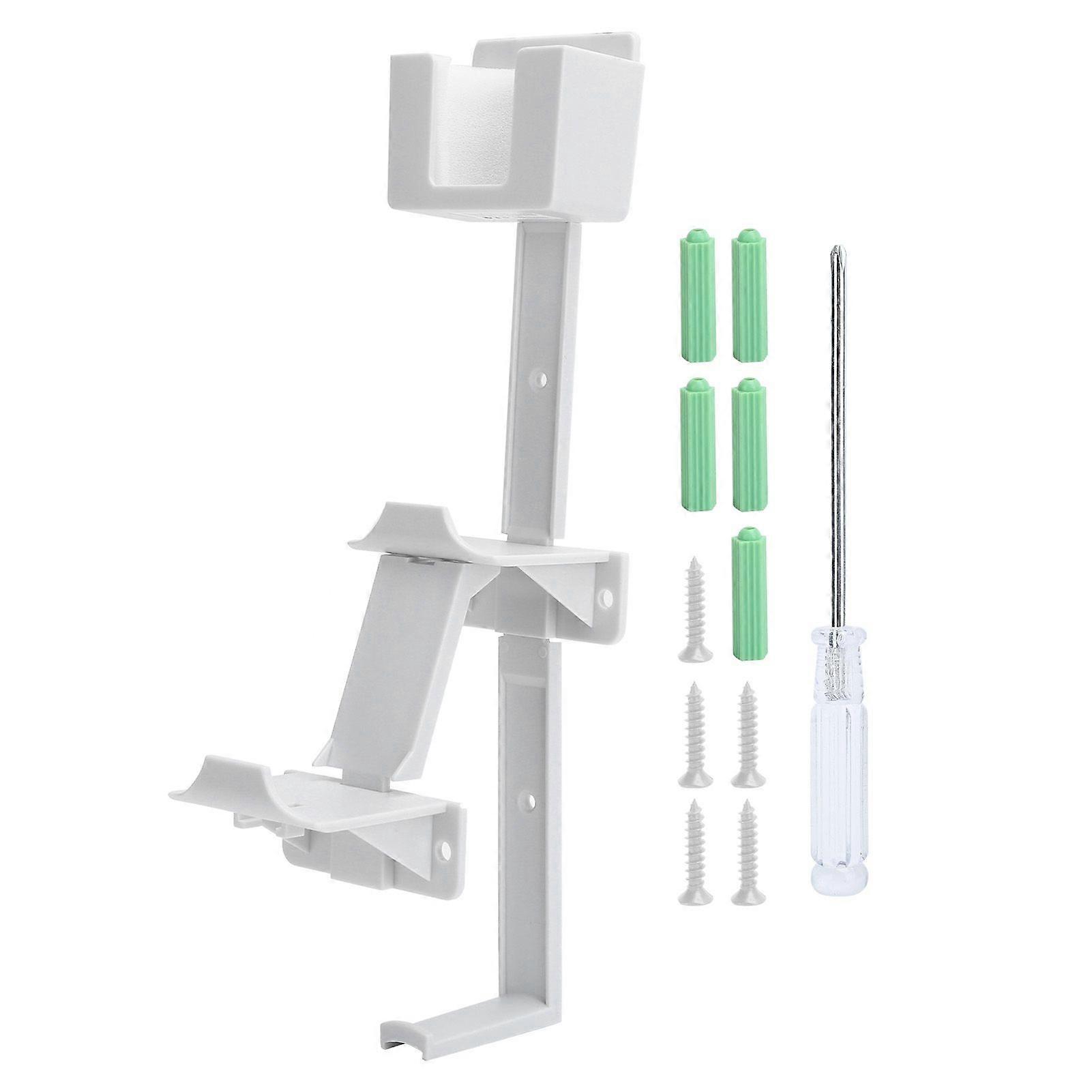 Multifunction Universal Wall Bracket with Headset Hanger for PS5/PS4/Xbox ControllerWhite