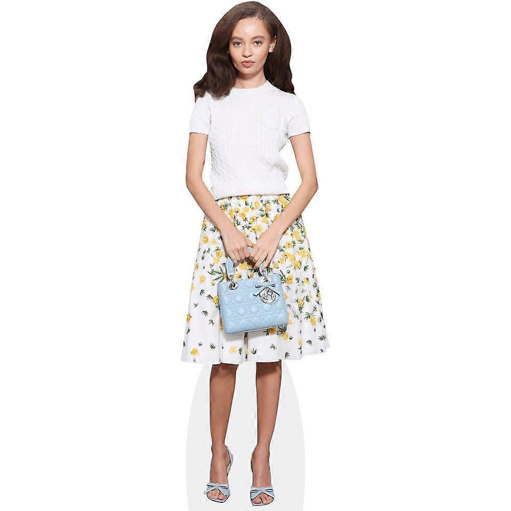 Nico Parker (White Top) Cardboard Cutout (lifesize OR mini size). Standee. Stand Up.