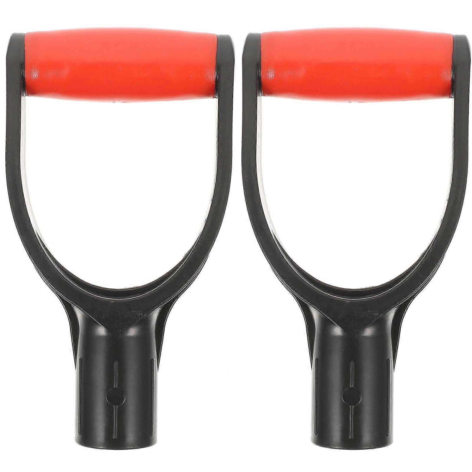 Plastic D-Shaped Handle Replacement Grip for Holding 8Pcs