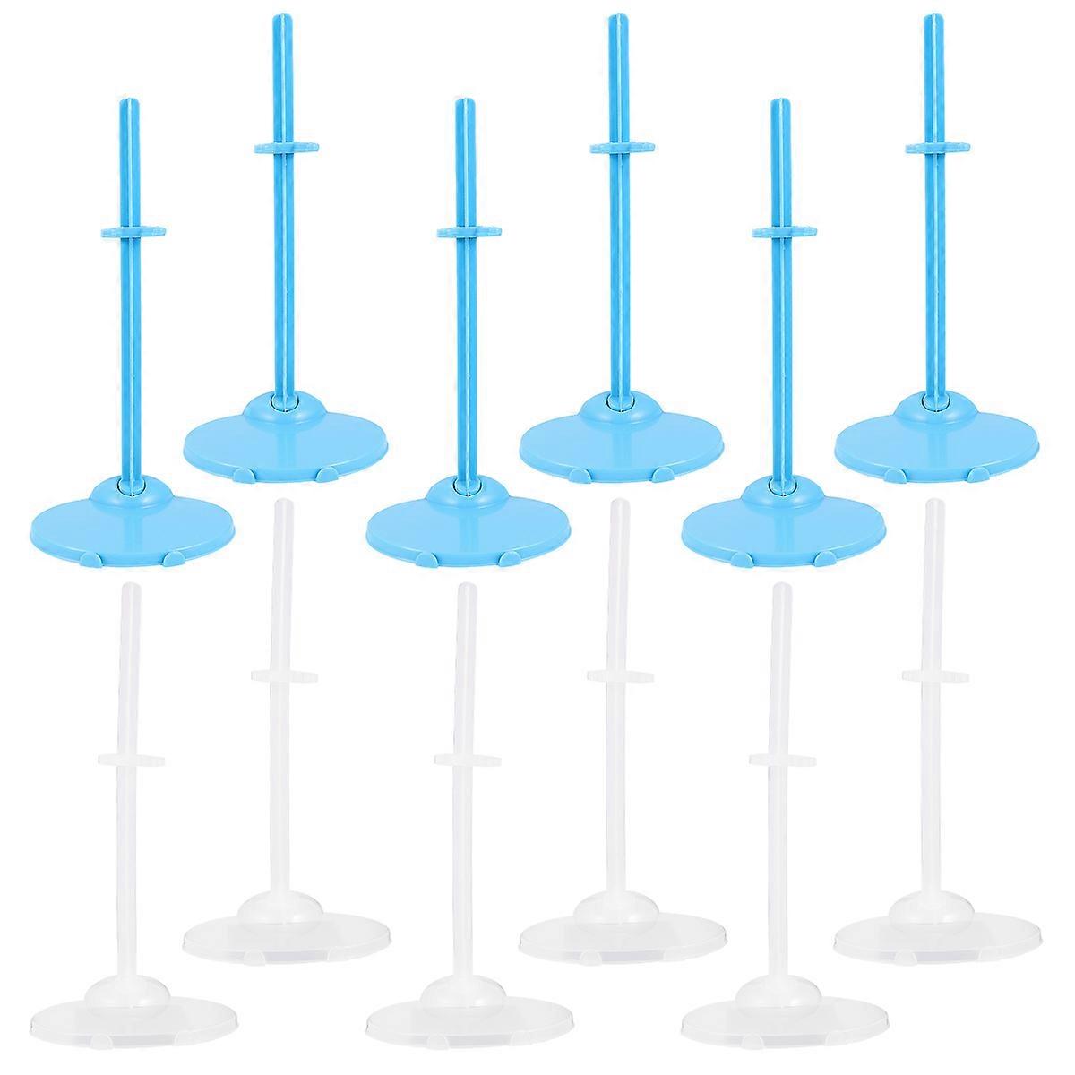 Doll Stand Holder Plastic Doll Toy Fixed Support Frame for Holding Use 20Pcs