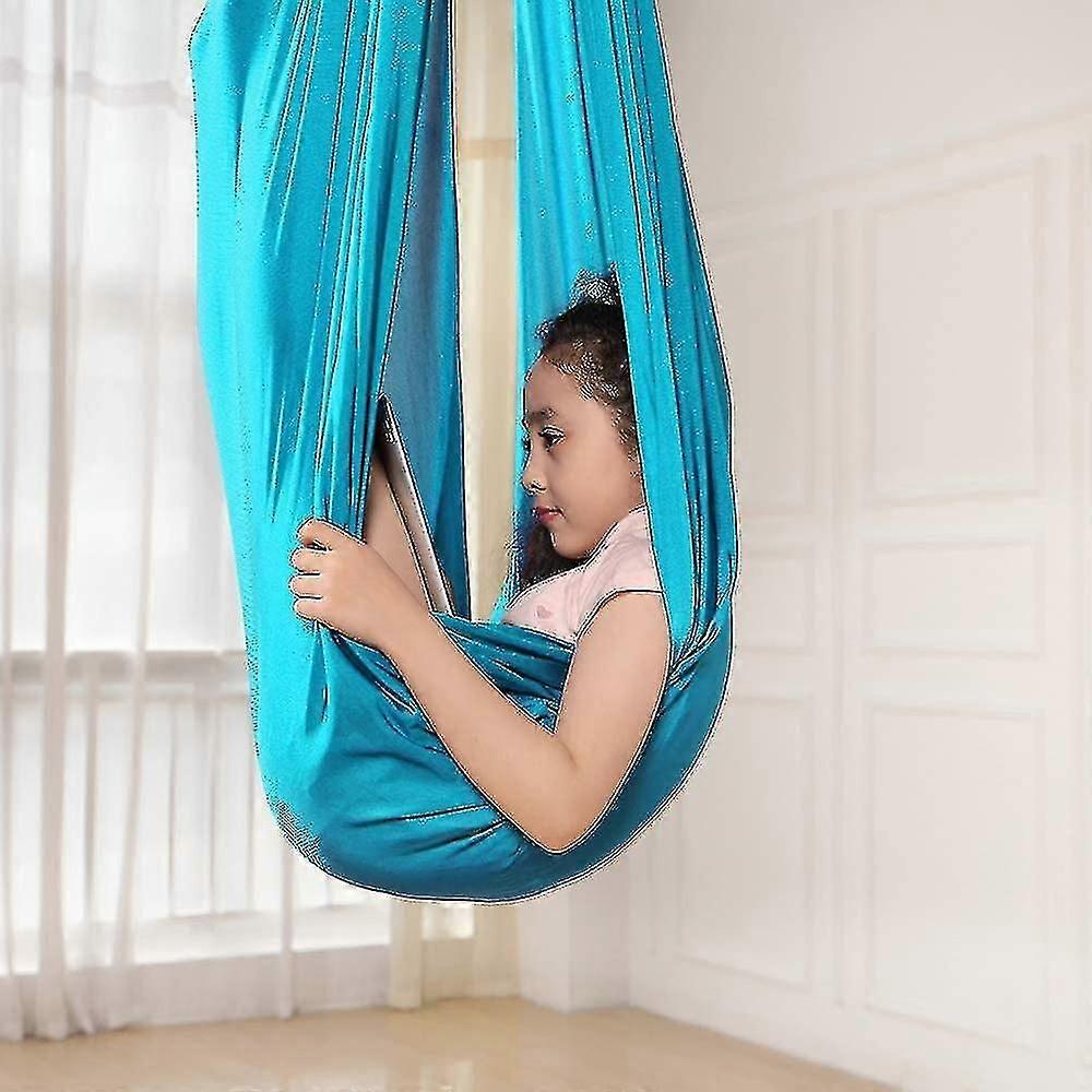 Huśtawka sensoryczna dla dzieci na zewnątrz 360 Kids Swing Hamak Elastyczna terapia przytulania Wiszące krzesło-csn