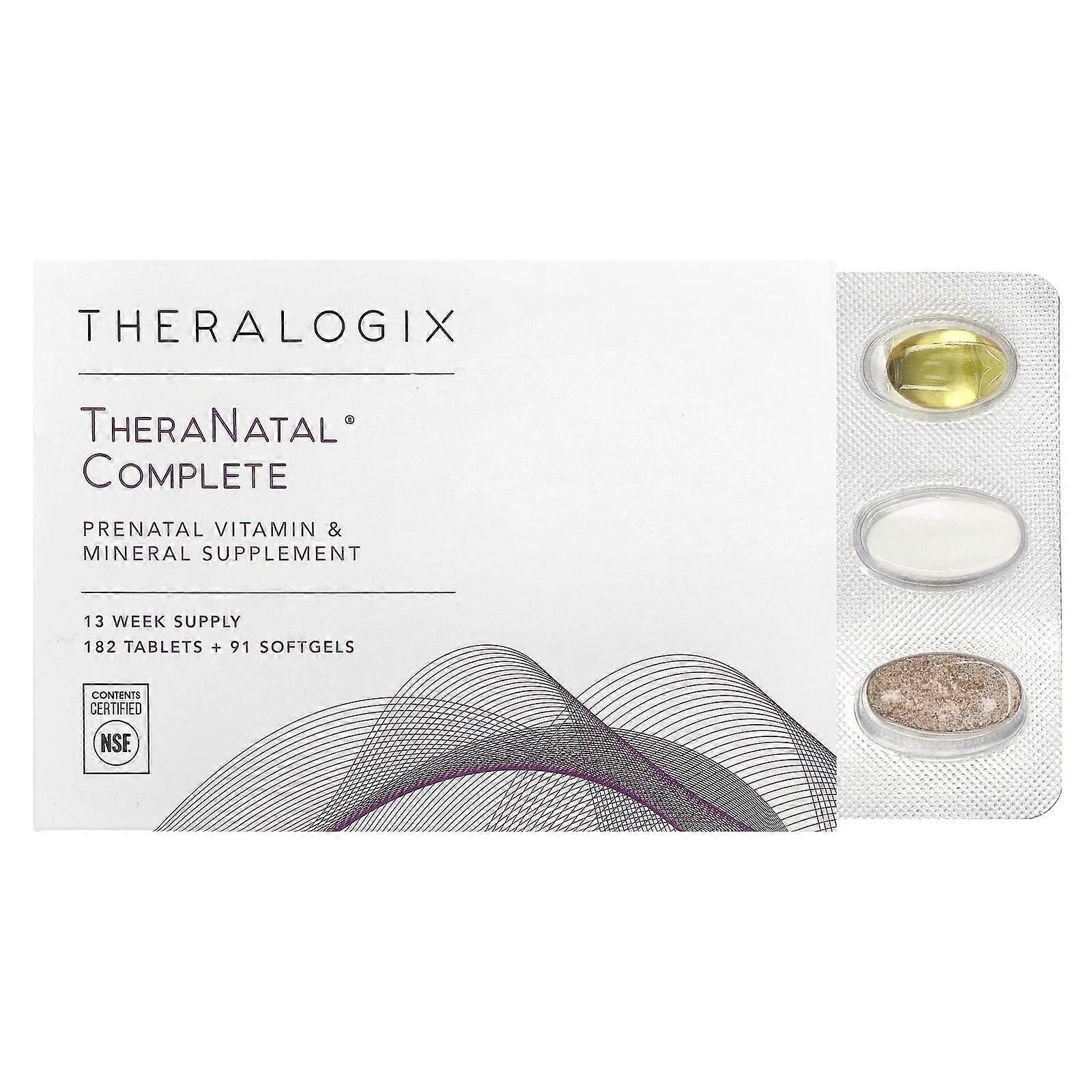 TheraNatal Complete, 182 Tabletten + 91 Weichkapseln